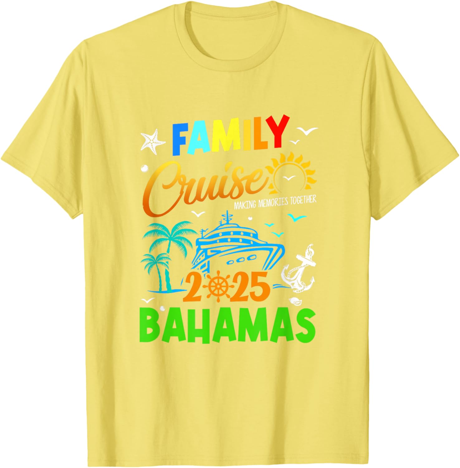 Matching Family Cruise T-Shirts for Bahamas 2025 Adventure Squad - 3