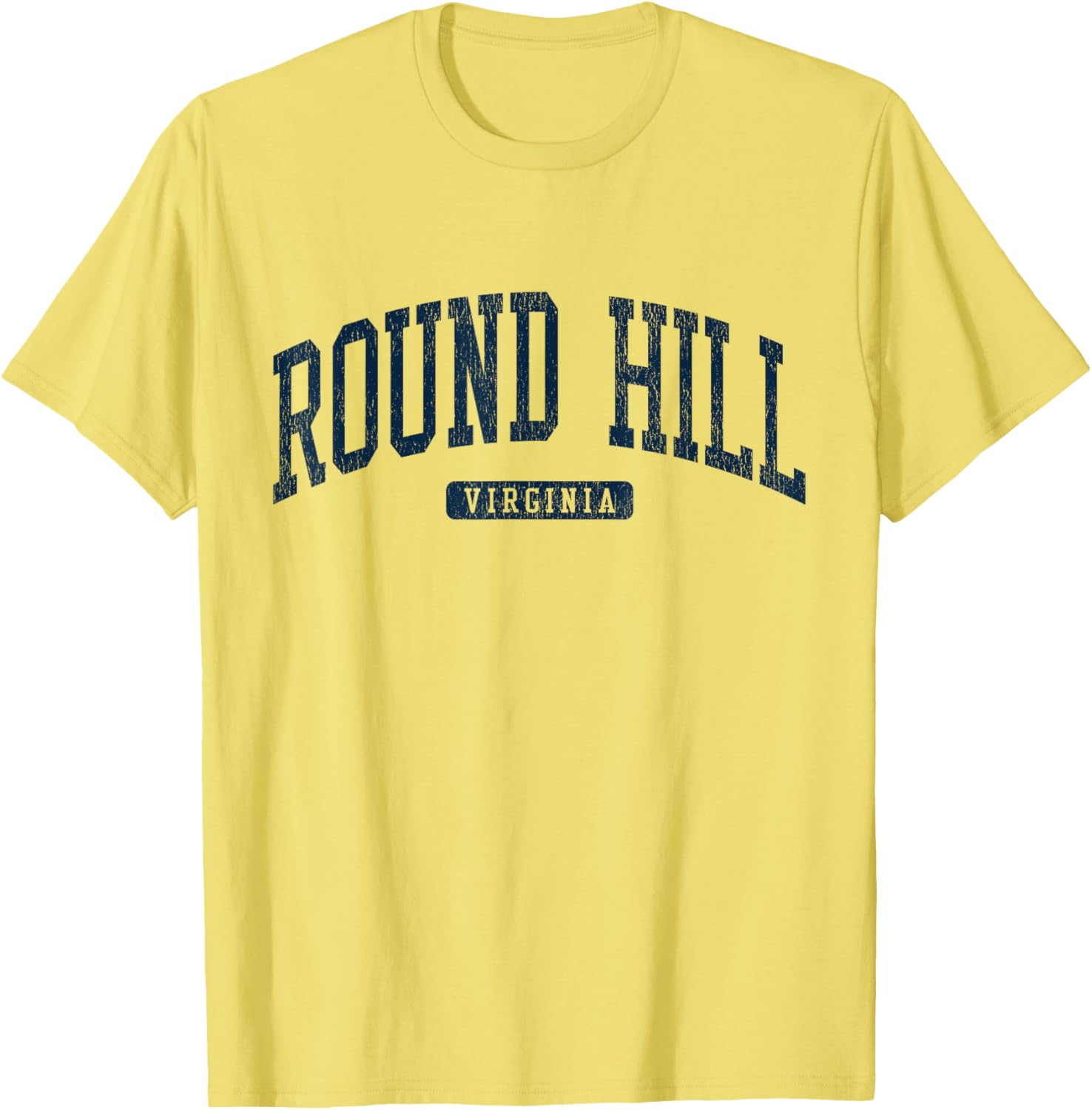 Round Hill Virginia College University Style Blue T-Shirt for Everyone - 13