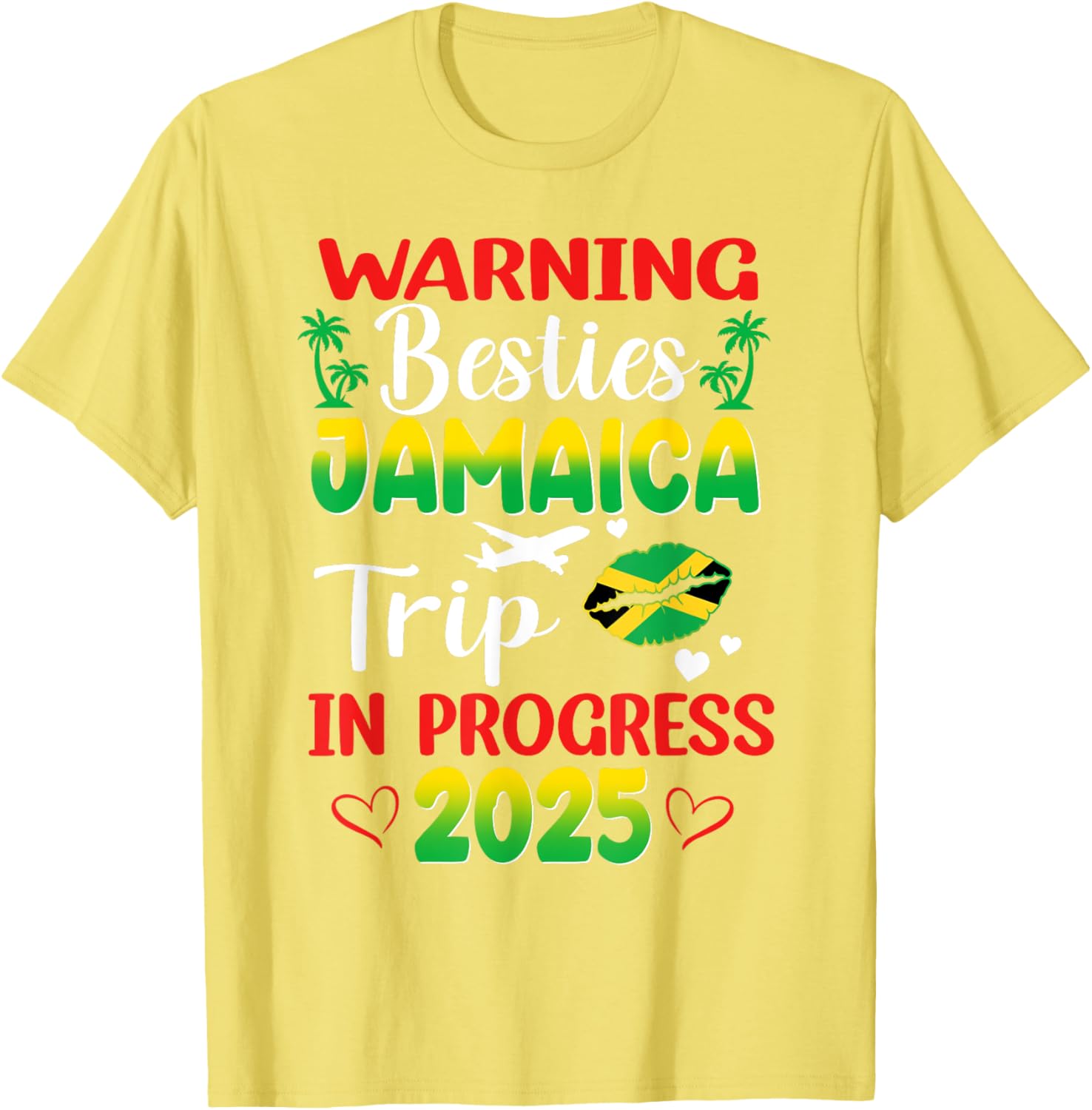 Jamaica Besties Trip In Progress 2025 Vacay T-Shirt for Fun Adventures - 7
