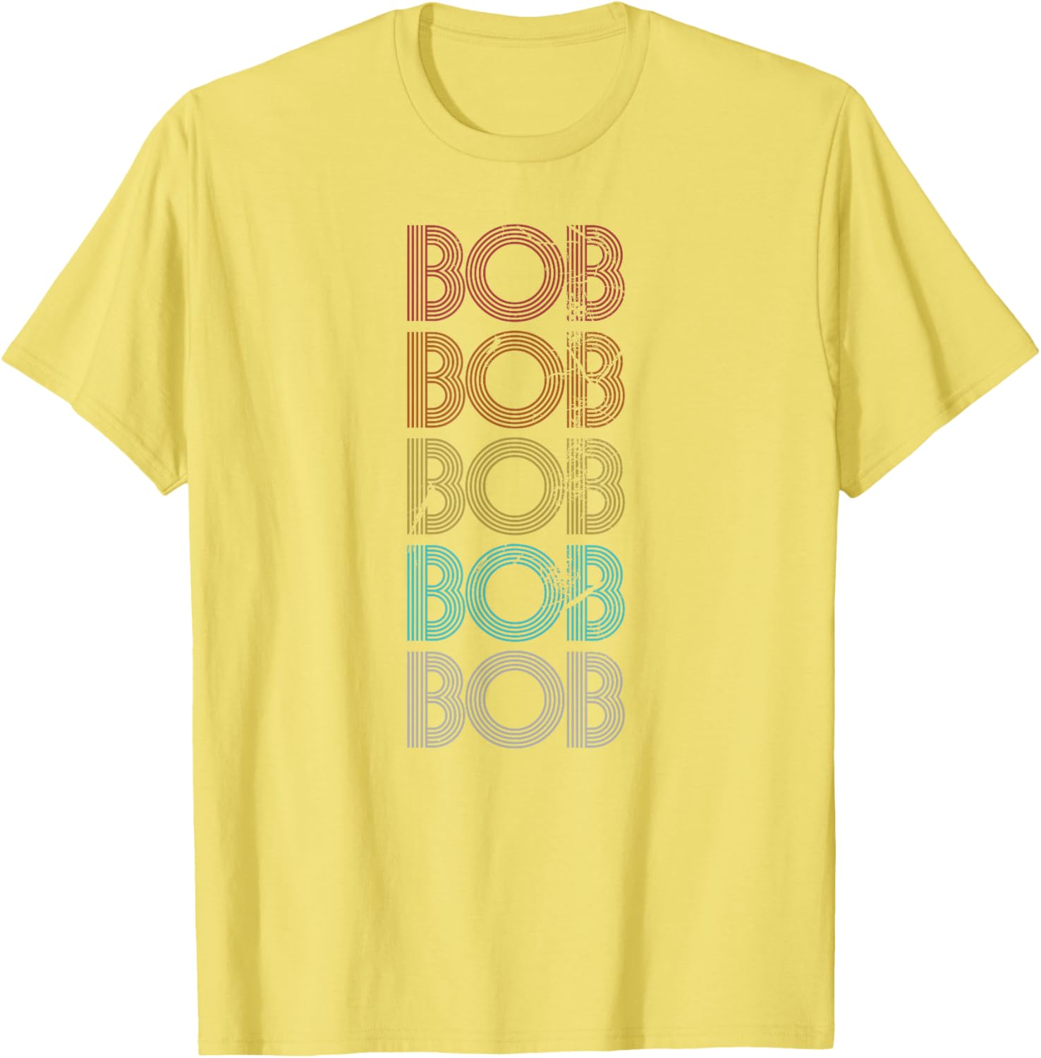 Retro Vintage BOB T-Shirt for Stylish Casual Wear and Everyday Comfort - 4