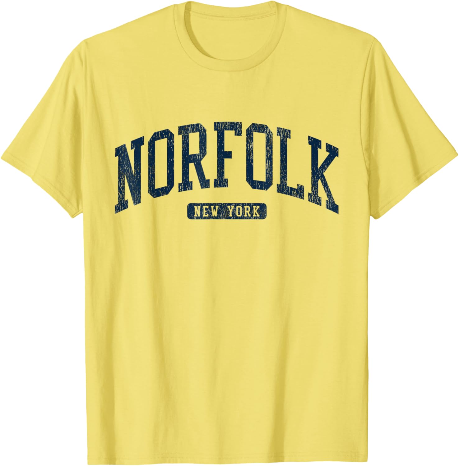 Norfolk NY College University Blue T-Shirt for Stylish Student Wear - 12