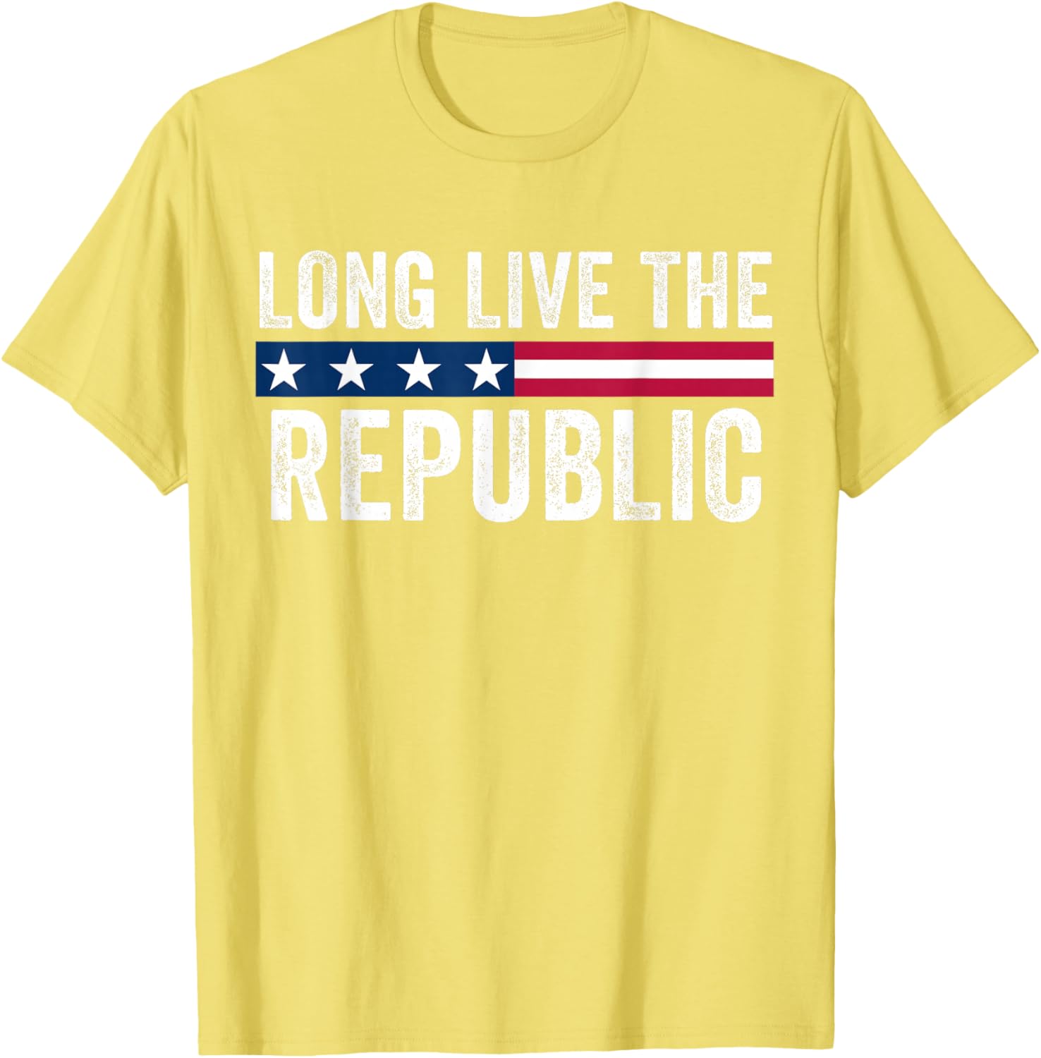 Long Live the Republic American Flag T-Shirt for Patriotic Style - 24