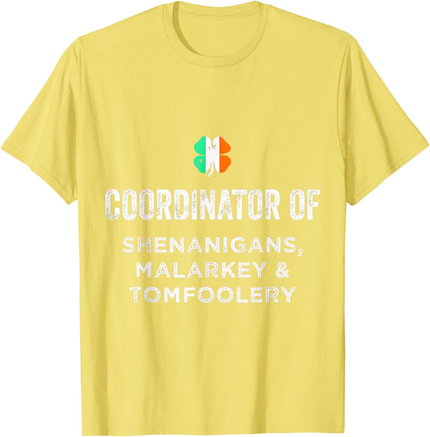 Shenanigans Coordinator St Patrick's Day Teacher T-Shirt for Fun Celebrations - 18