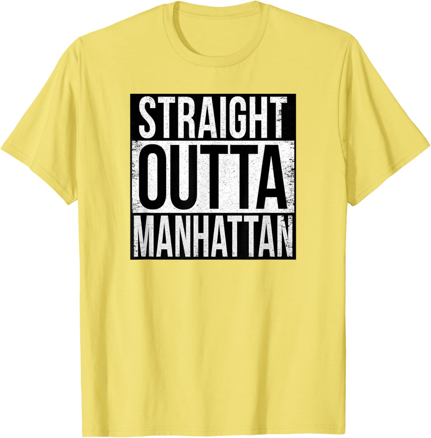 Straight Outta Manhattan T-Shirt for Fun Fashion and City Vibes - 13