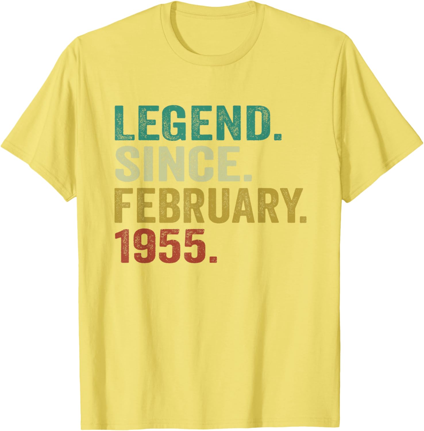 70th Birthday T-Shirt Celebrating 70 Years of Legend Since 1955 - 19
