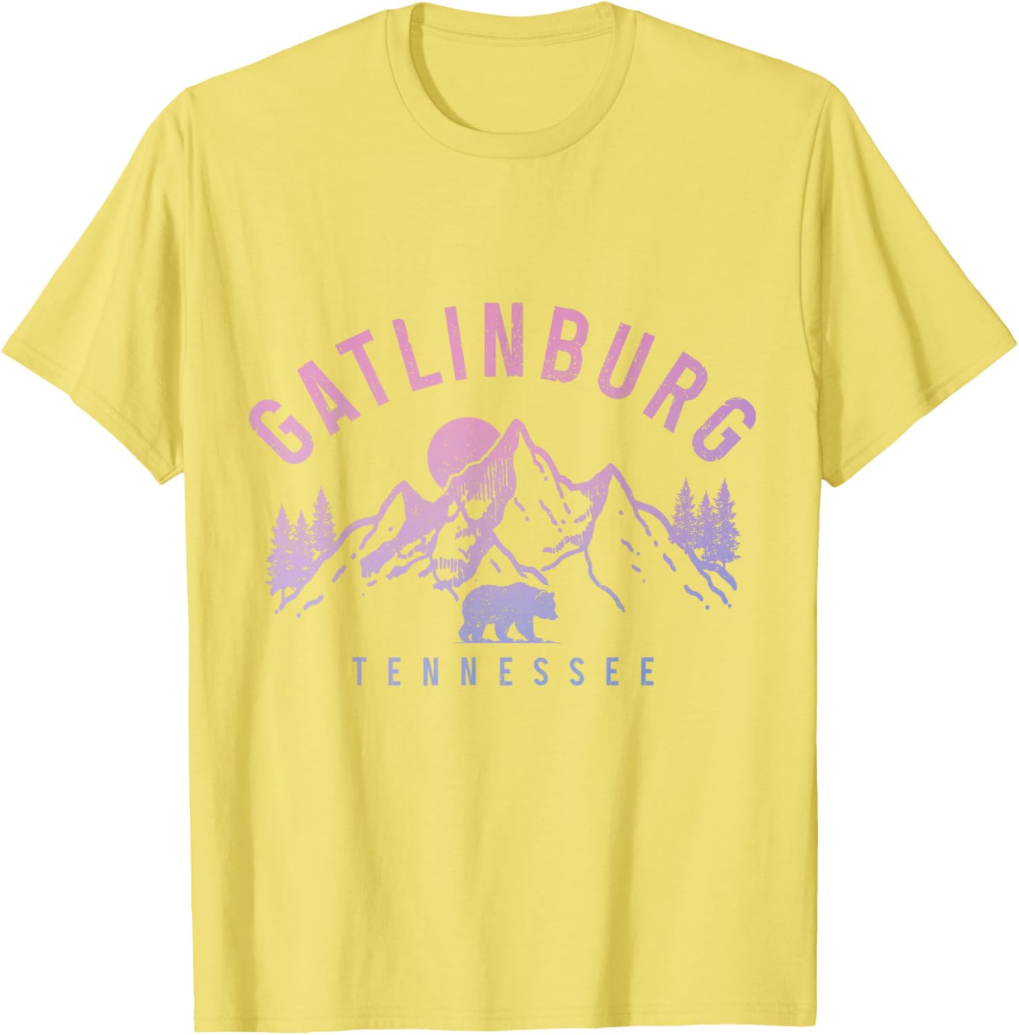 Gatlinburg Mountains Bear Vintage T-Shirt for Nature Lovers and Adventurers - 11