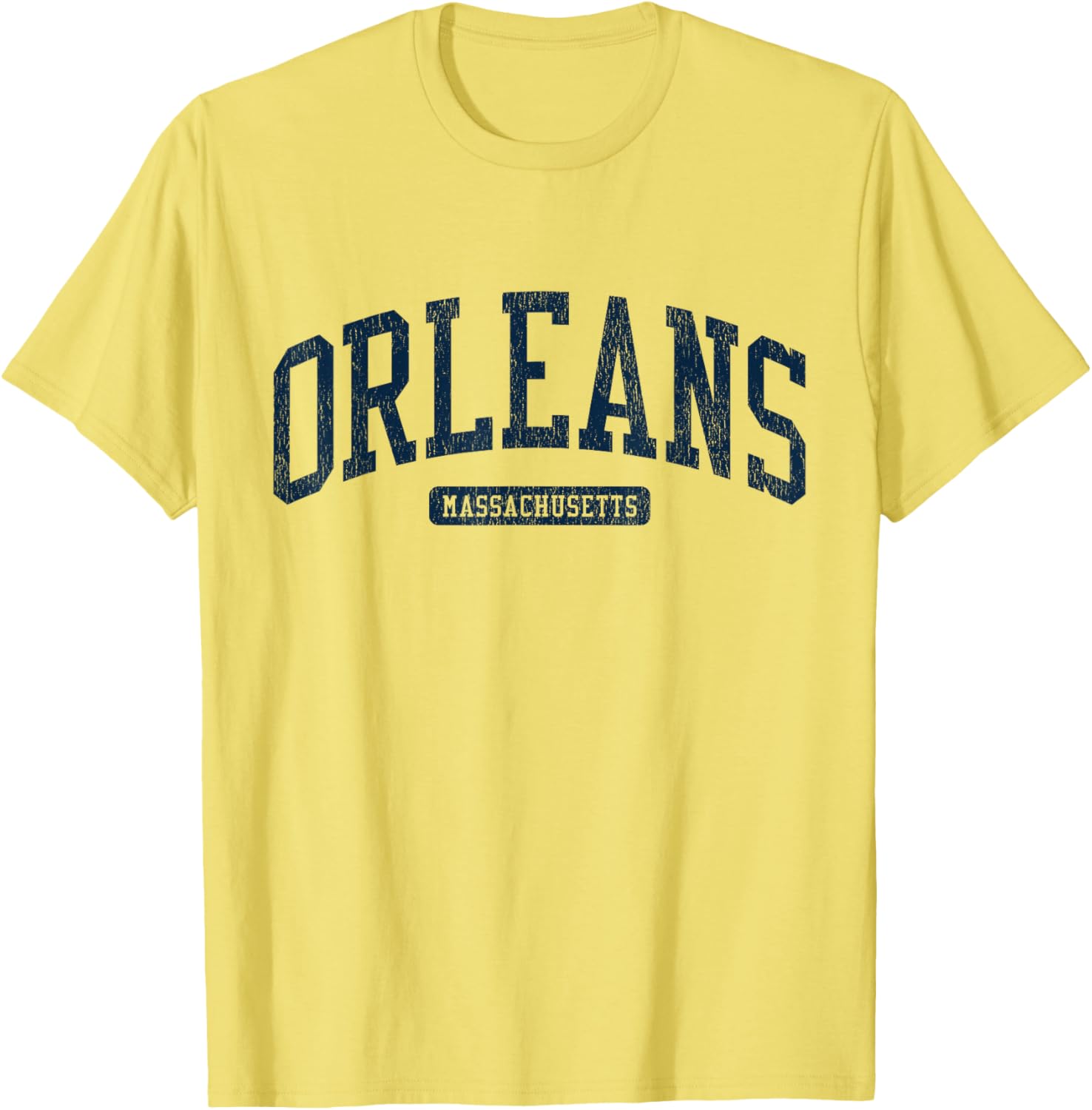 Orleans MA College University Style Blue T-Shirt for Comfortable Casual Wear - 11