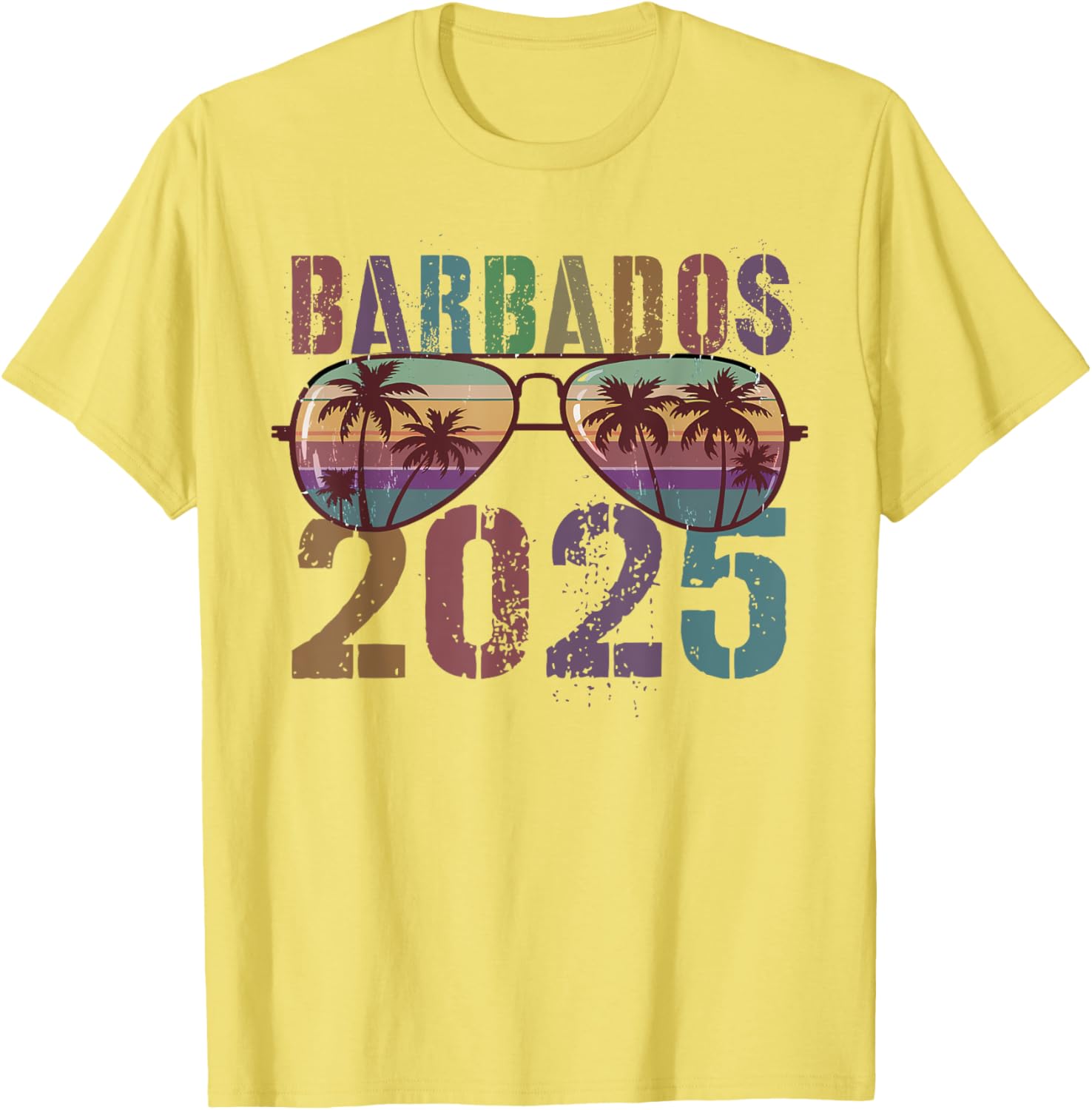 Kids Barbados 2025 Vacation Family Trip Matching T-Shirt for Moms and Besties - 1