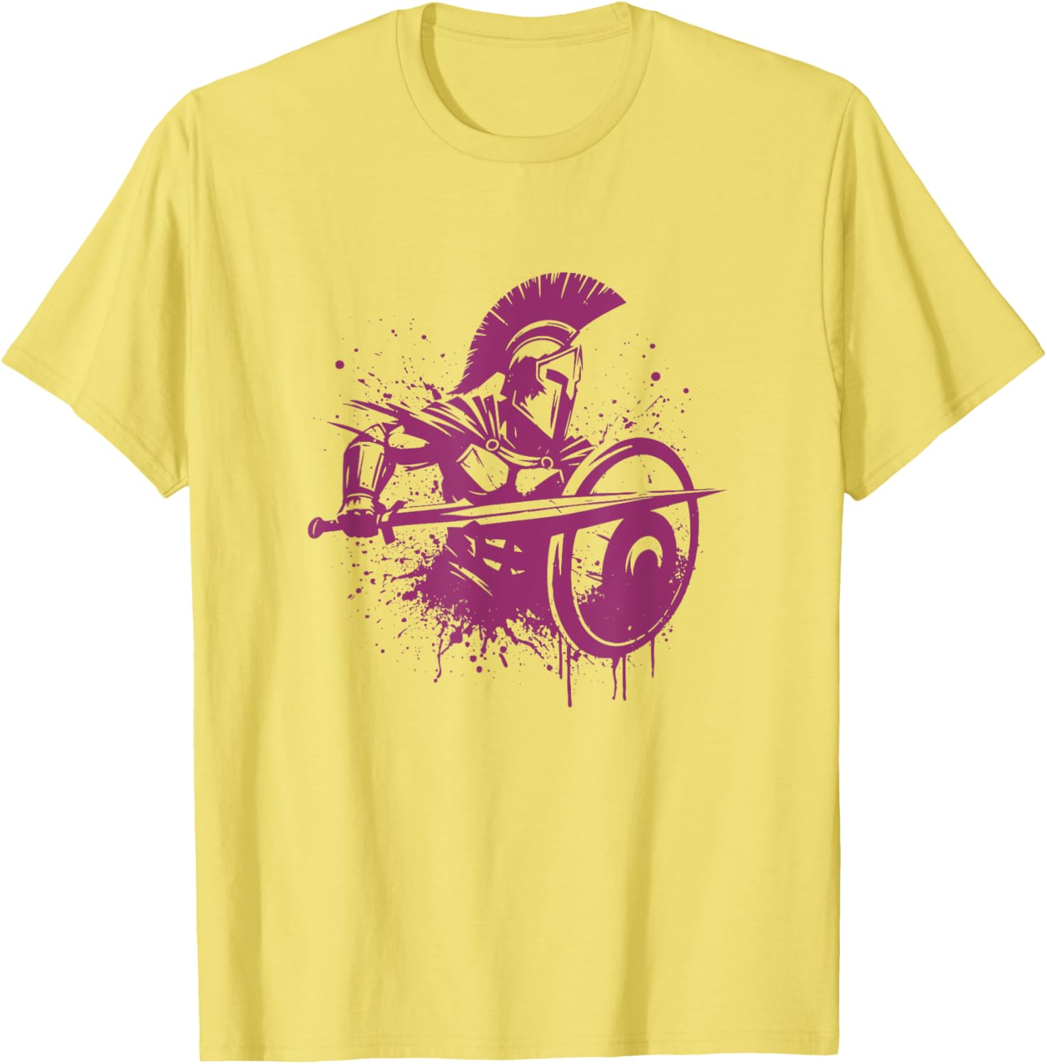 Warrior Spirit Snirt Sparta T-Shirt Hoodie with Knight Motif Design - 10