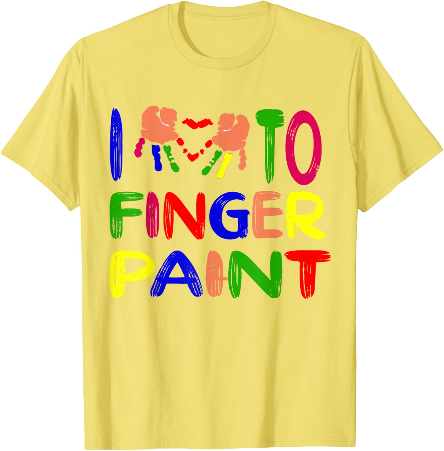 Cute Couple Valentine T-Shirt I Heart Love to Finger Paint Gift - 29
