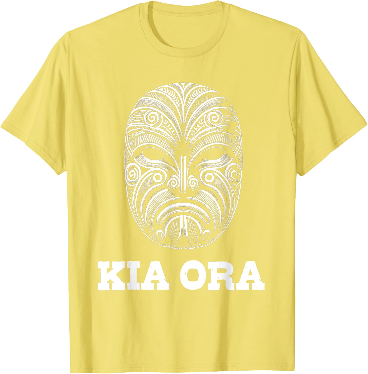 Kia Ora Maori Mask Kiwi Land Aotearoa NZ T-Shirt for Proud Kiwis - 25