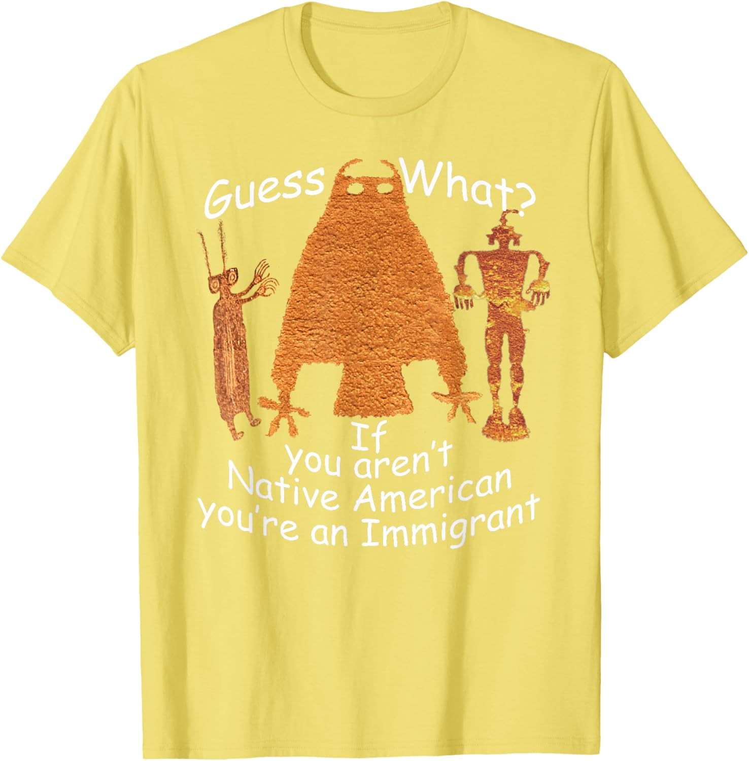 Native American Heritage Immigrant Petroglyph T-Shirt for Everyone - 5