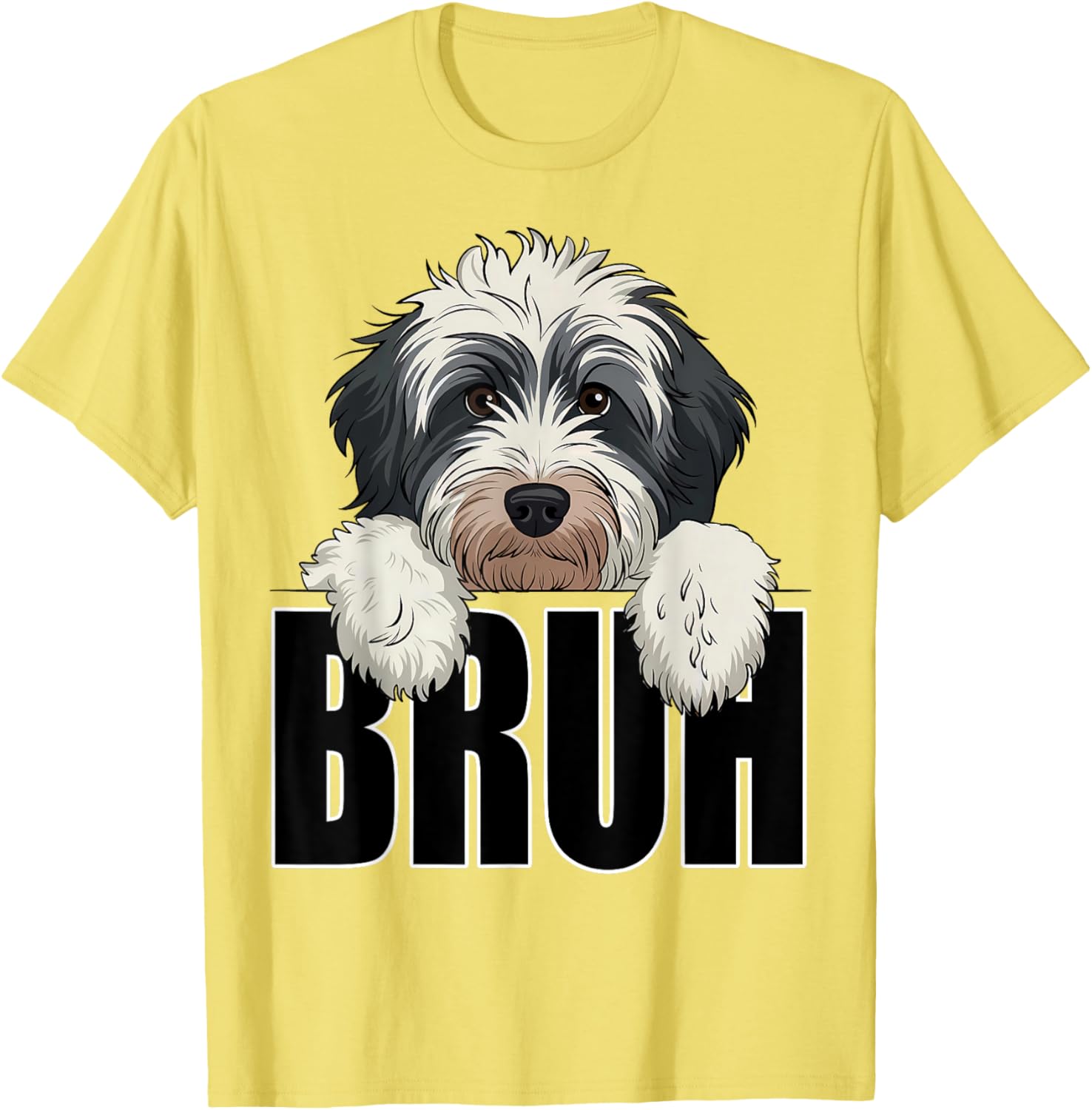 Funny Bruh Bernedoodle T-Shirt for Dog Lovers - Perfect for Boys and Kids - 6
