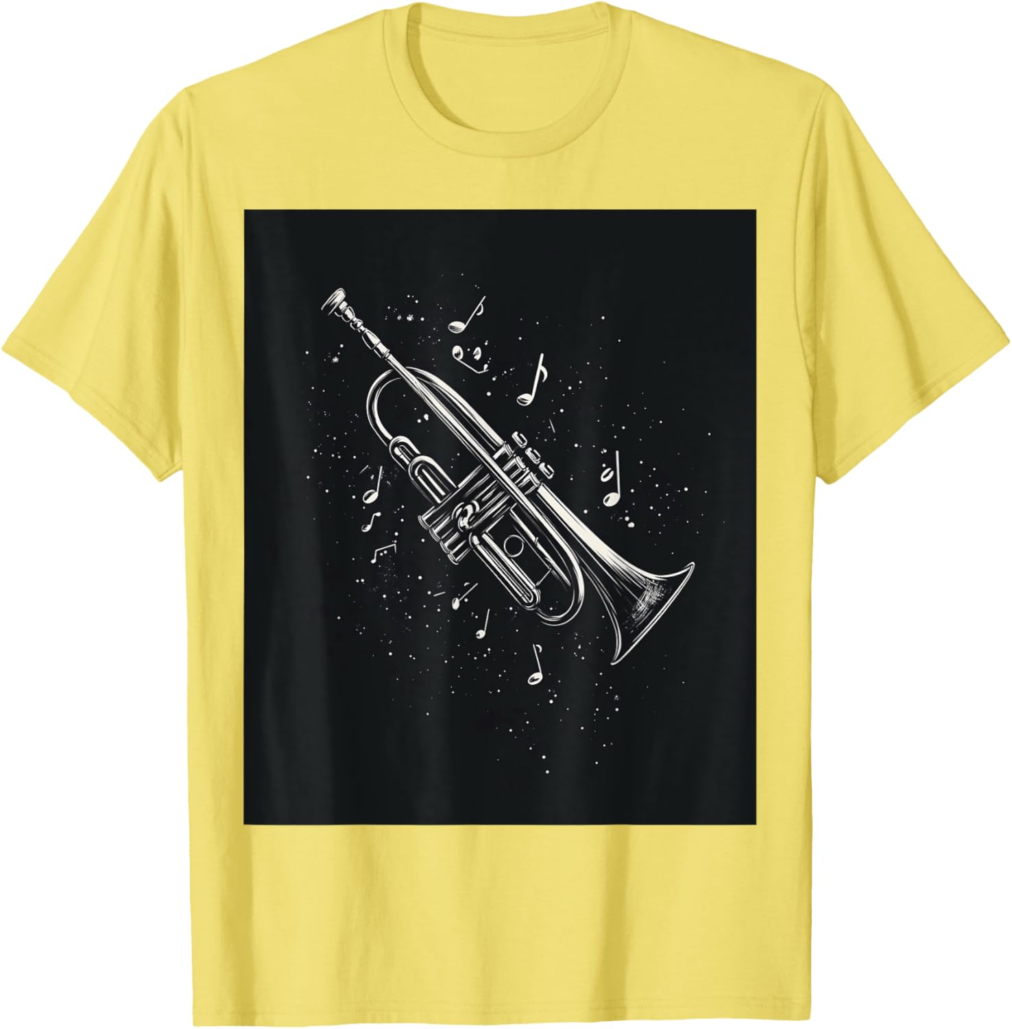 Jazz Enthusiast Trumpet Notes T-Shirt for Music Lovers and Musicians - 22