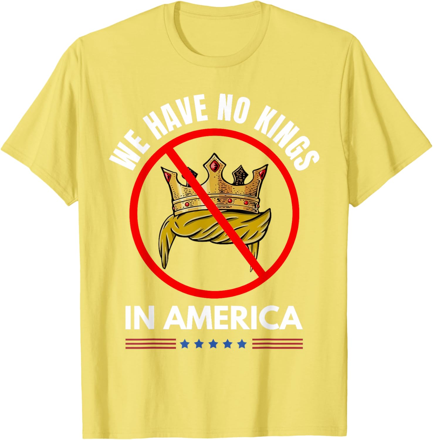 No Kings In America T-Shirt for Trendy Casual Fashion Lovers - 7