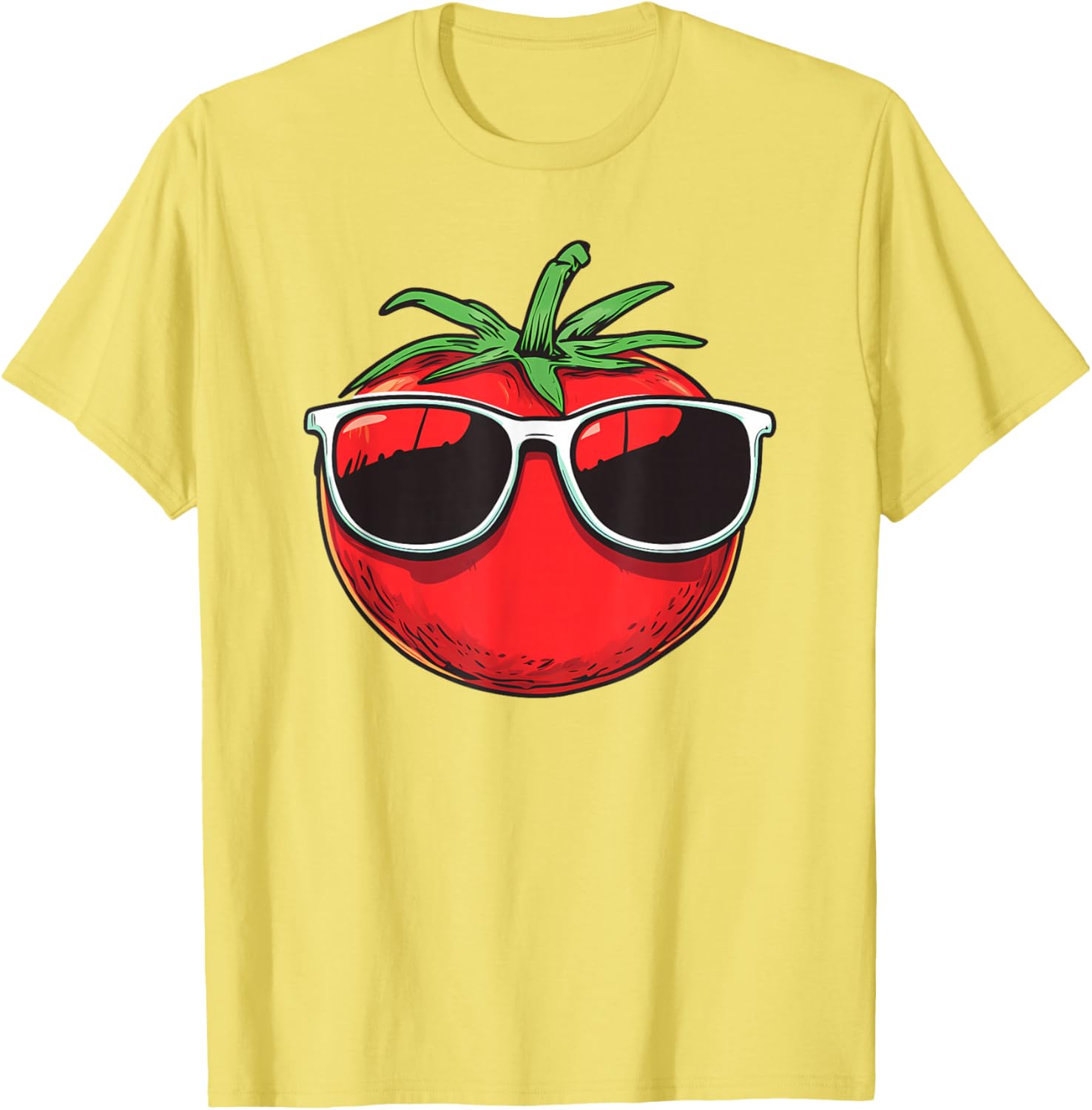 Funny Tomato Sunglasses T-Shirt for Cool Summer Style and Fun Fashion - 2