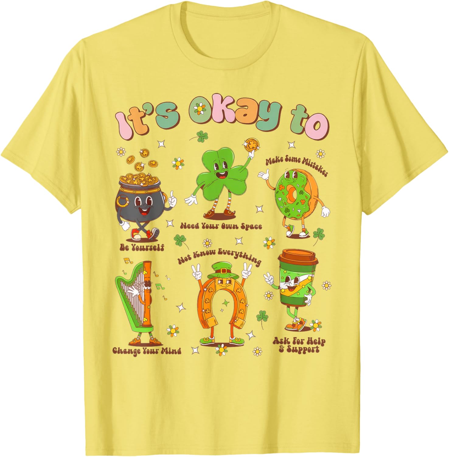 St Patrick's Day School Counselor Shamrock T-Shirt for Festive Fun - 9