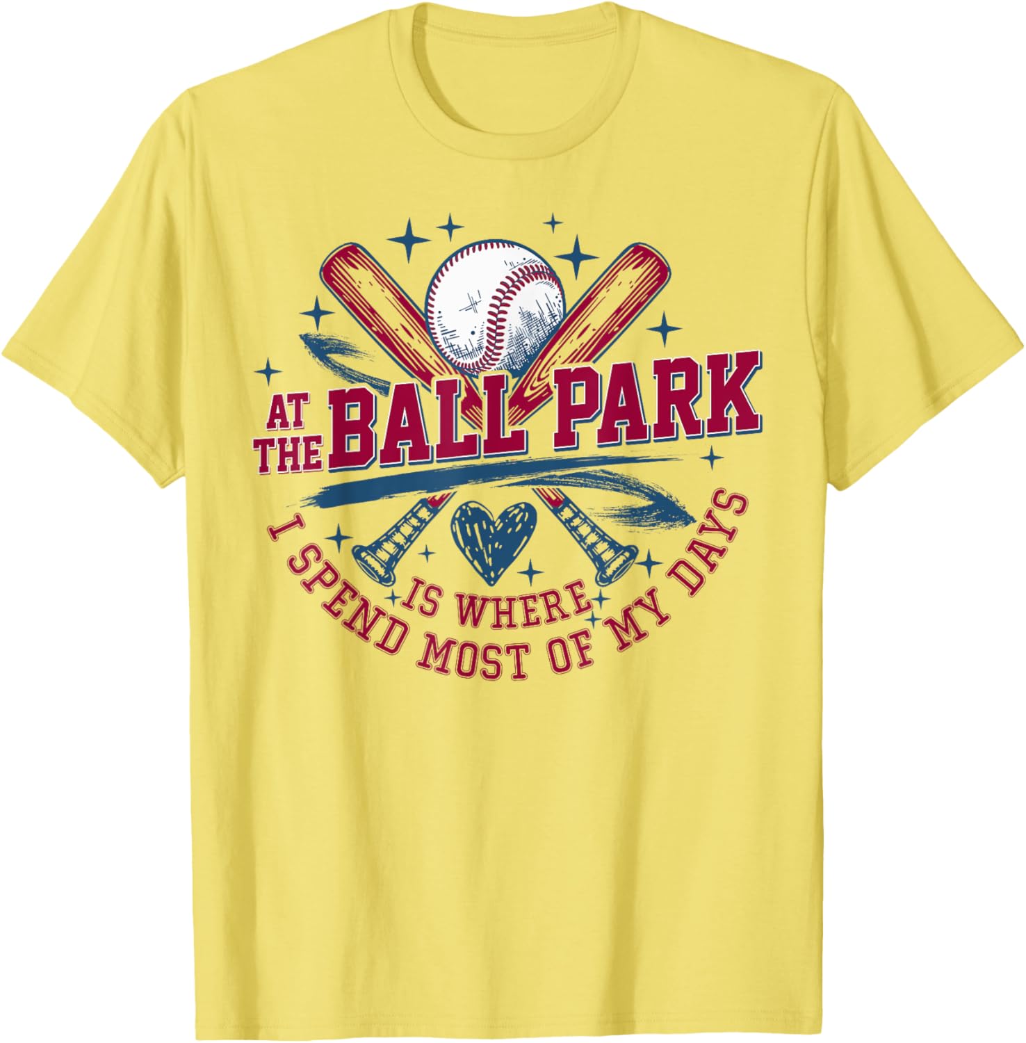 At the Ballpark T-Shirt for Sports Lovers – Perfect Game Day Apparel - 7