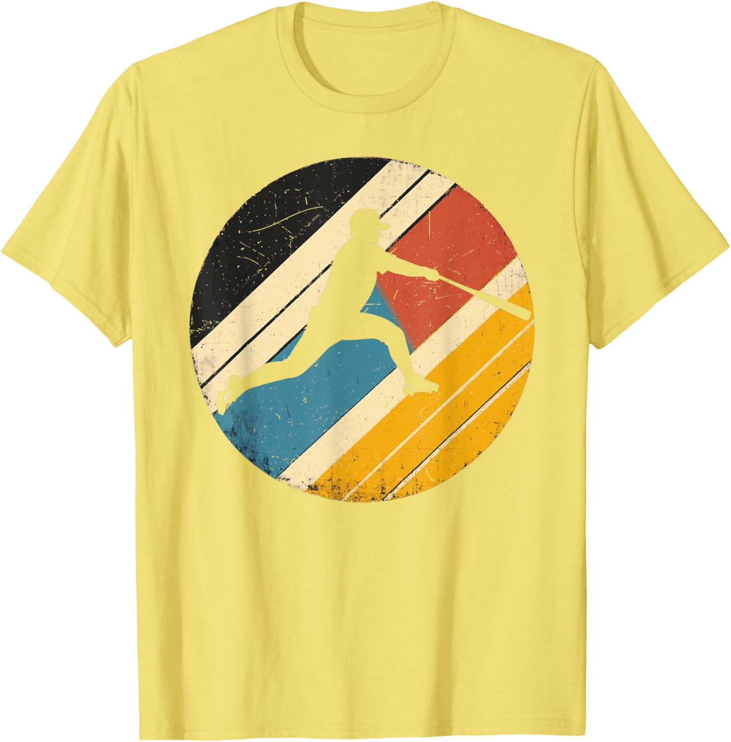 Retro Vintage Baseball Player T-Shirt for Men, Women, and Kids - 17