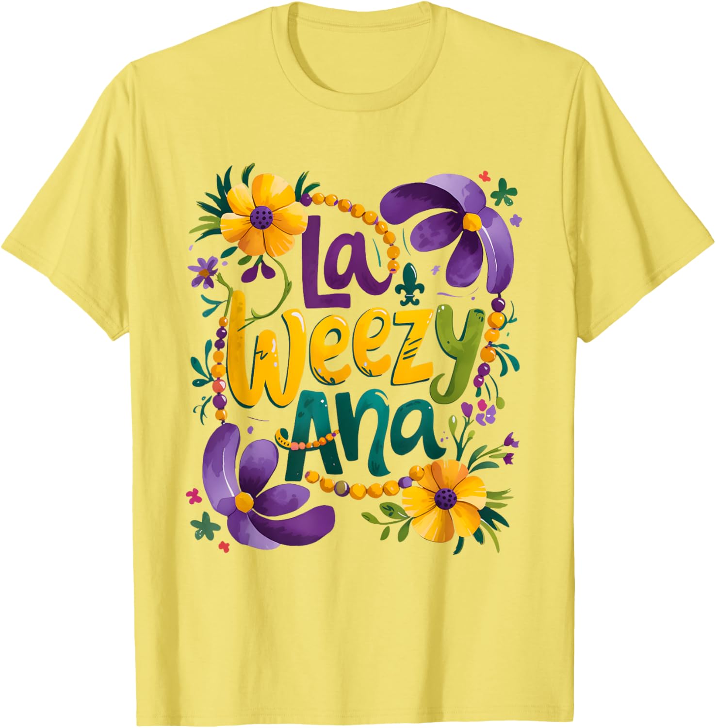 La Weezy Ana Mardi Gras Costume T-Shirt for New Orleans Celebration - 5