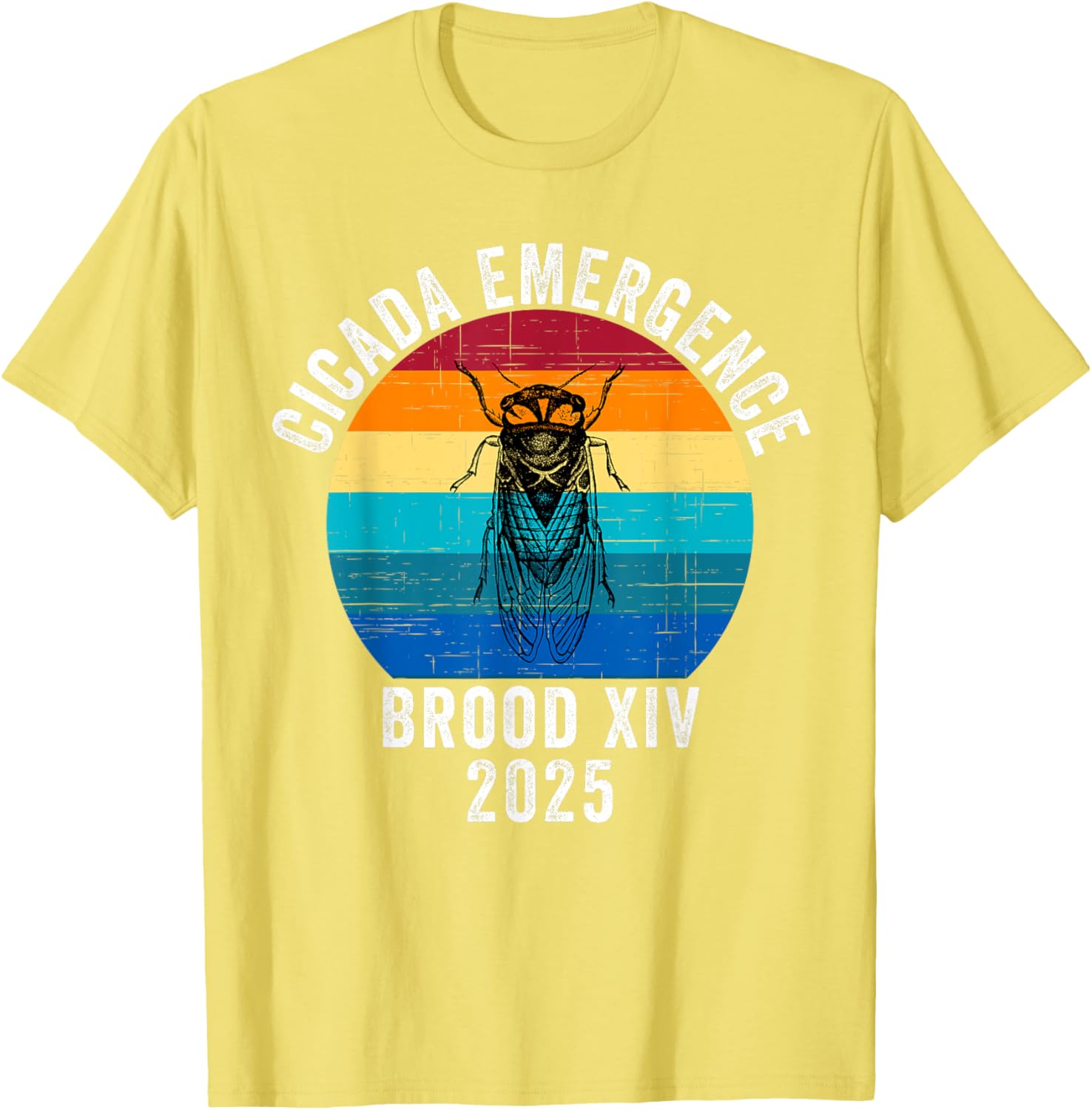 Cicada Emergence Brood XIV 2025 Funny T-Shirt for Nature Lovers - 17