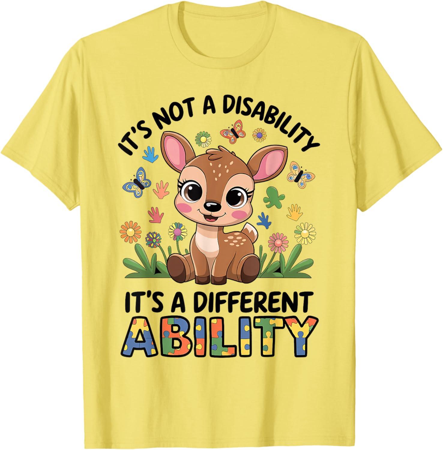 Autism Awareness T-Shirt Celebrating Different Abilities in Style - 15