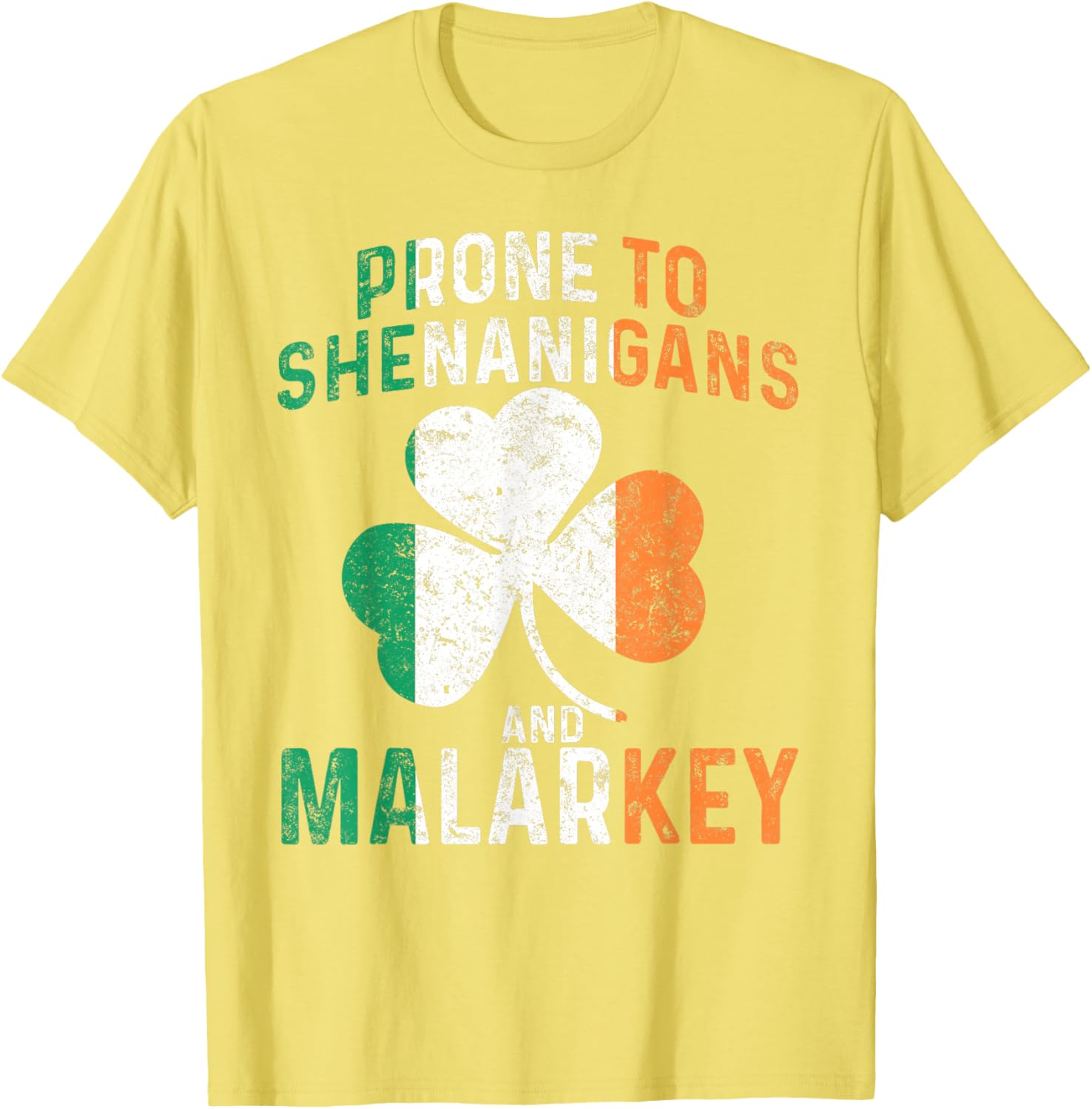 Funny St Patricks Day Boys T-Shirt Prone To Shenanigans And Malarkey - 23