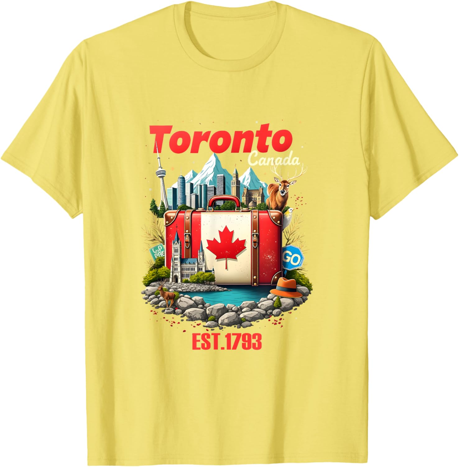 Toronto Skyline Family Vacation T-Shirt for Unforgettable Trips - 17