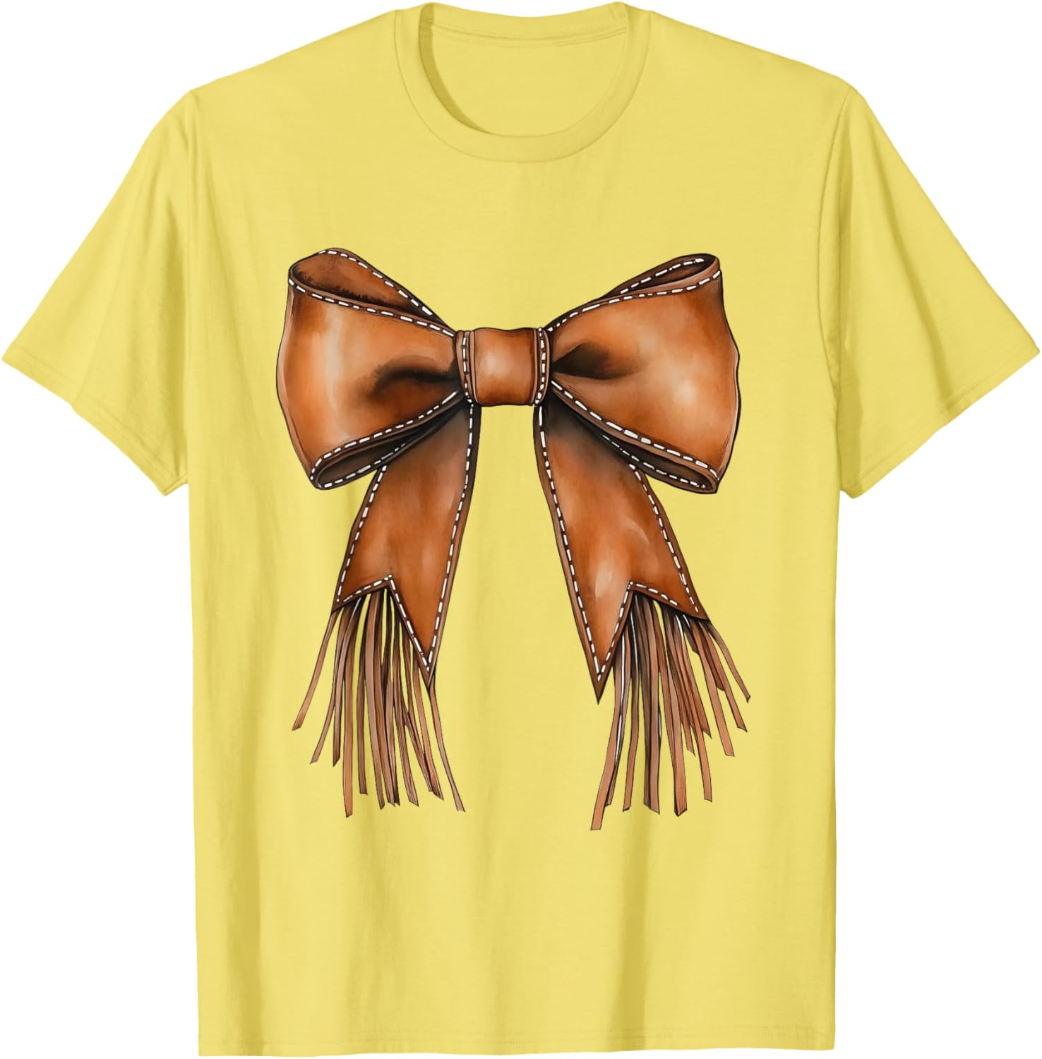 Cowgirl Bow Y2K Coquette Western T-Shirt for Trendy Style and Comfort - 27