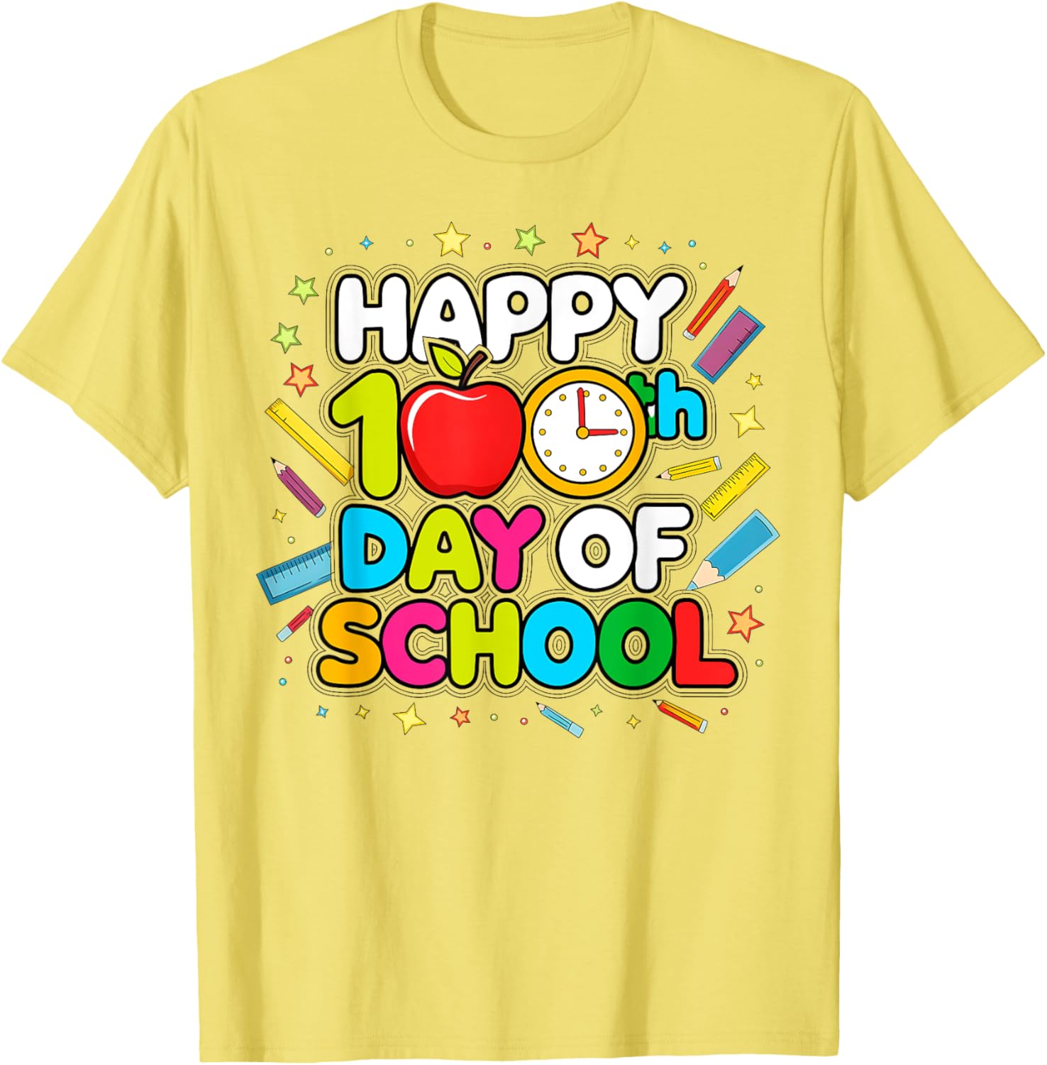 100 Days of School T-Shirt for Toddlers Perfect for Teachers and Students - 24