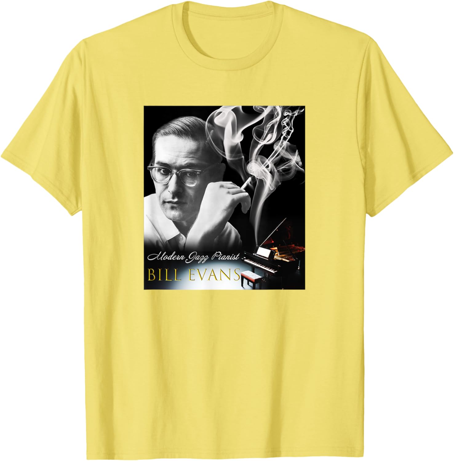Bill Evans 001 T-Shirt for Music Lovers - Stylish and Comfortable Apparel - 22