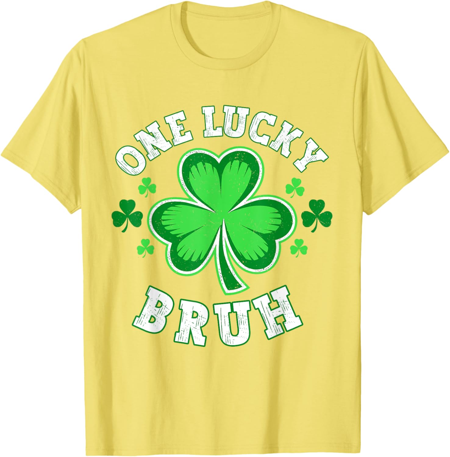 One Lucky Bruh St Patrick's Day Leprechaun T-Shirt for Fun Celebrations - 11