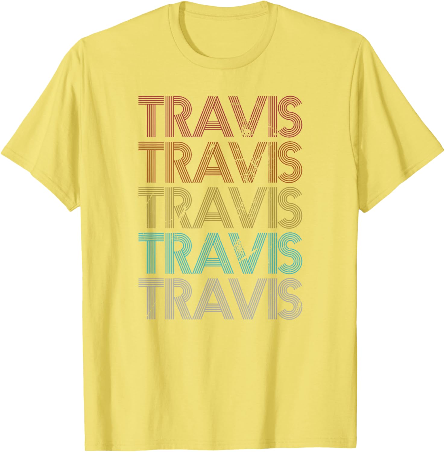 Retro Vintage Travis T-Shirt for Men and Women – Classic Style Wear - 9