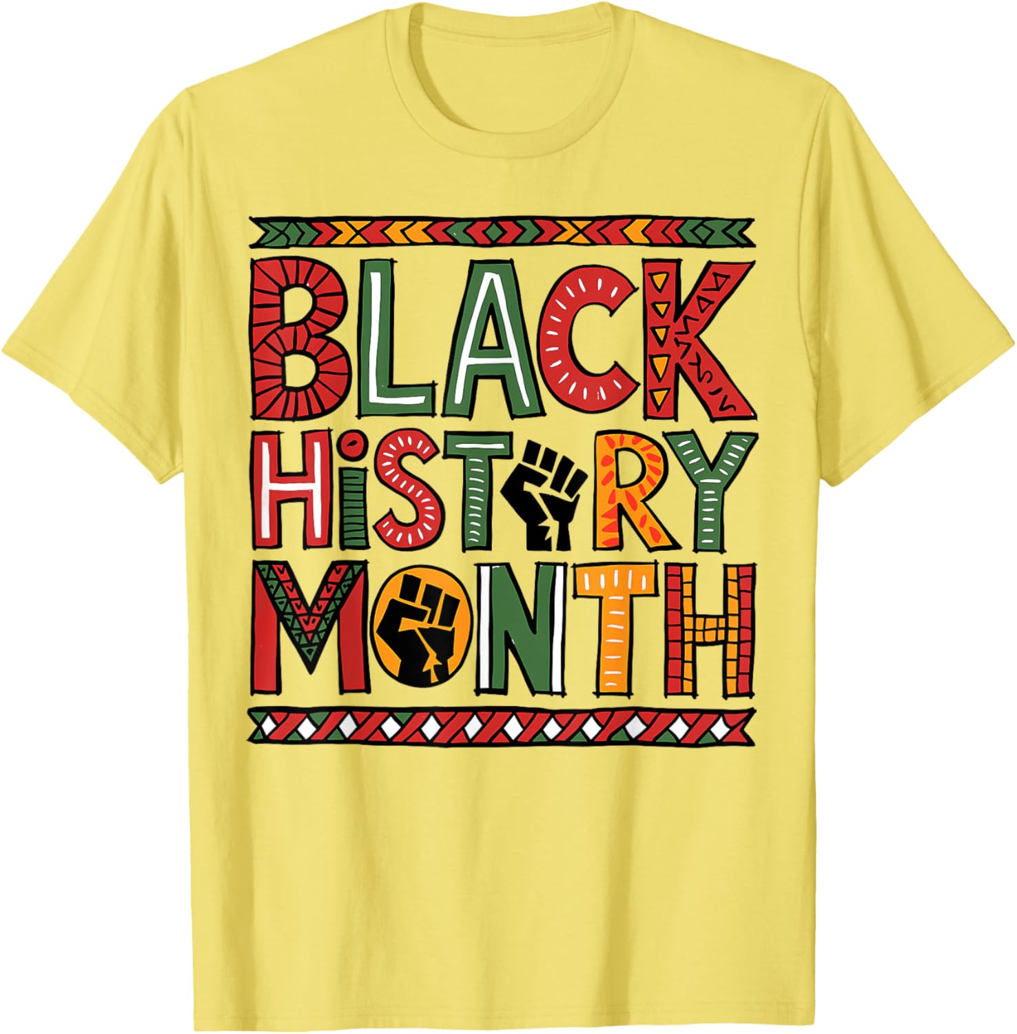 Black History Month African American Heritage T-Shirt for All Ages - 7