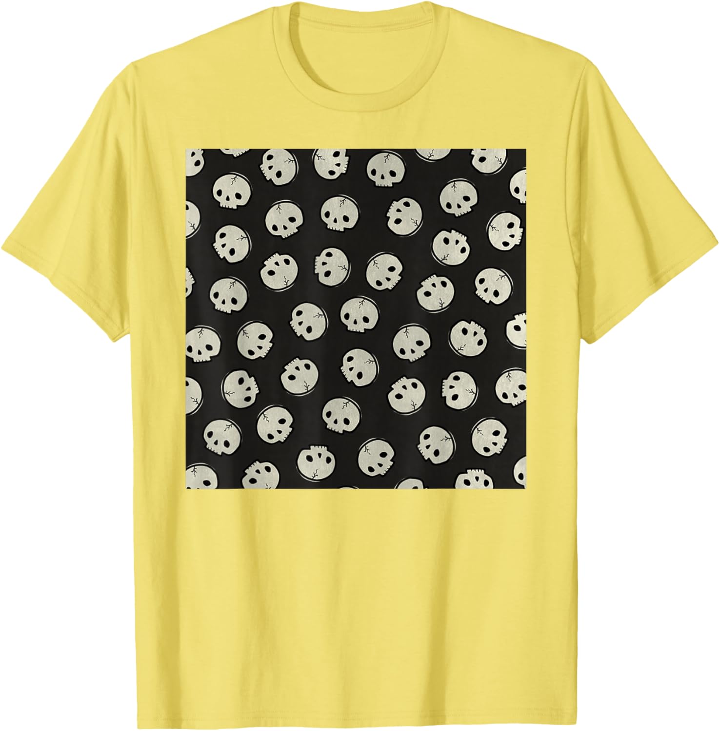 Trendy Cecelia Hotzler Skull Pattern Graphic T-Shirt for Unique Style - 1