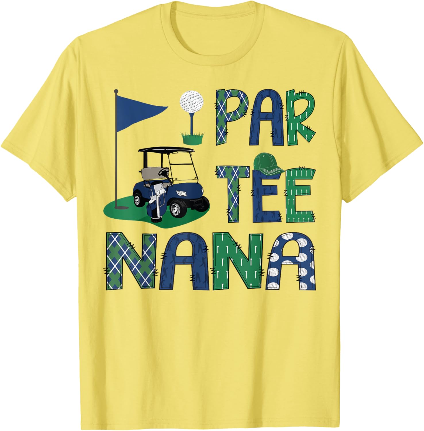 Par-Tee Nana Golf Lover Birthday Family Matching T-Shirt Gift - 3