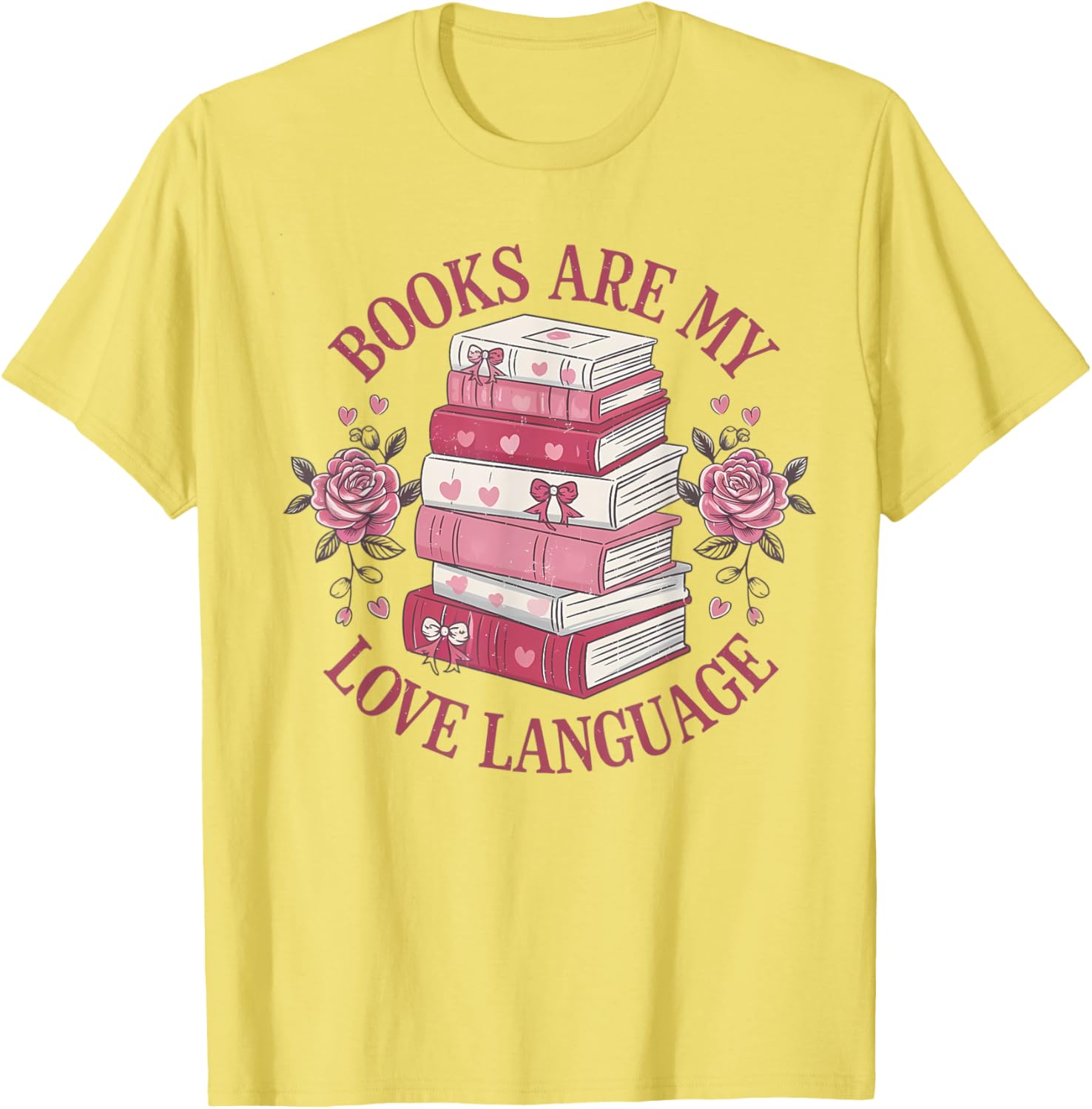 Books Are My Love Language T-Shirt for Reading Lovers and Librarians - 10