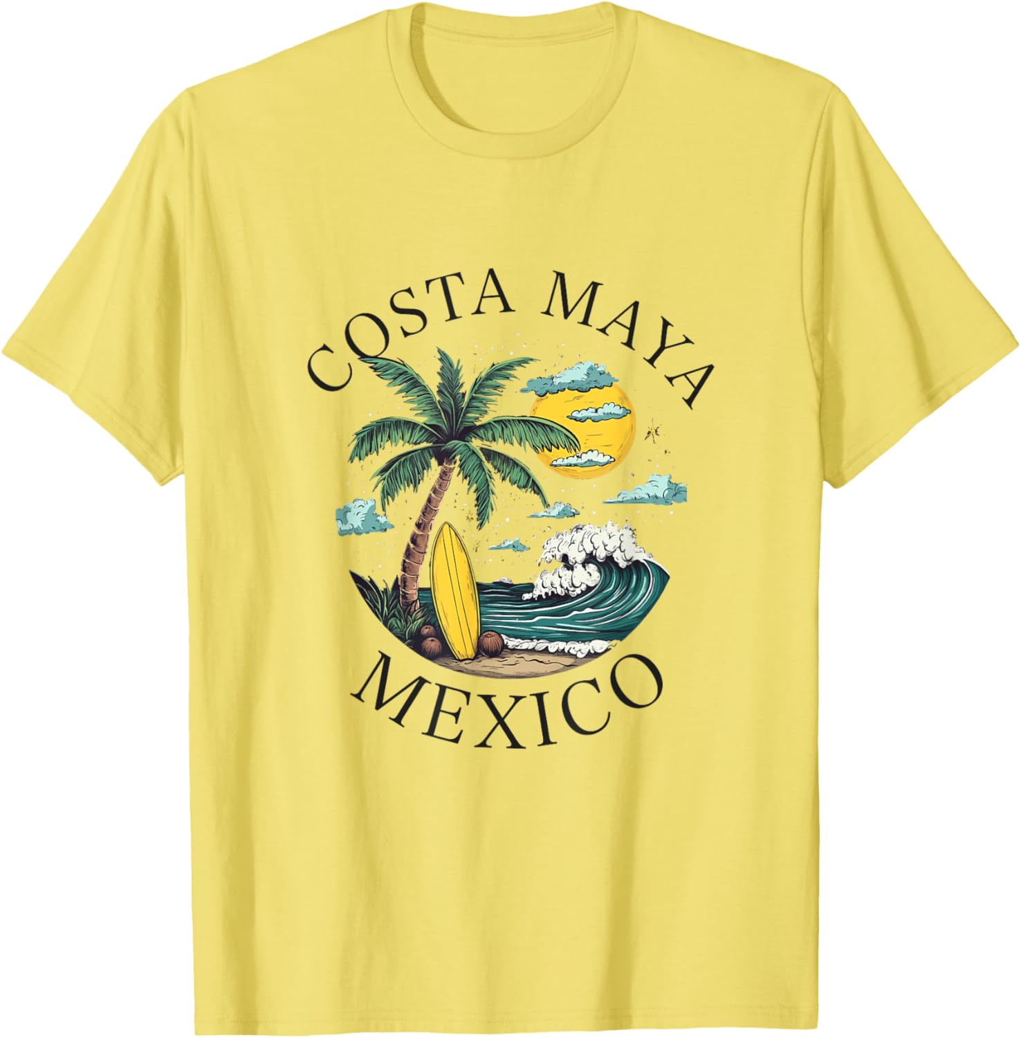 Costa Maya Mexico Souvenir T-Shirt for Men, Women, Girls, and Boys - 7