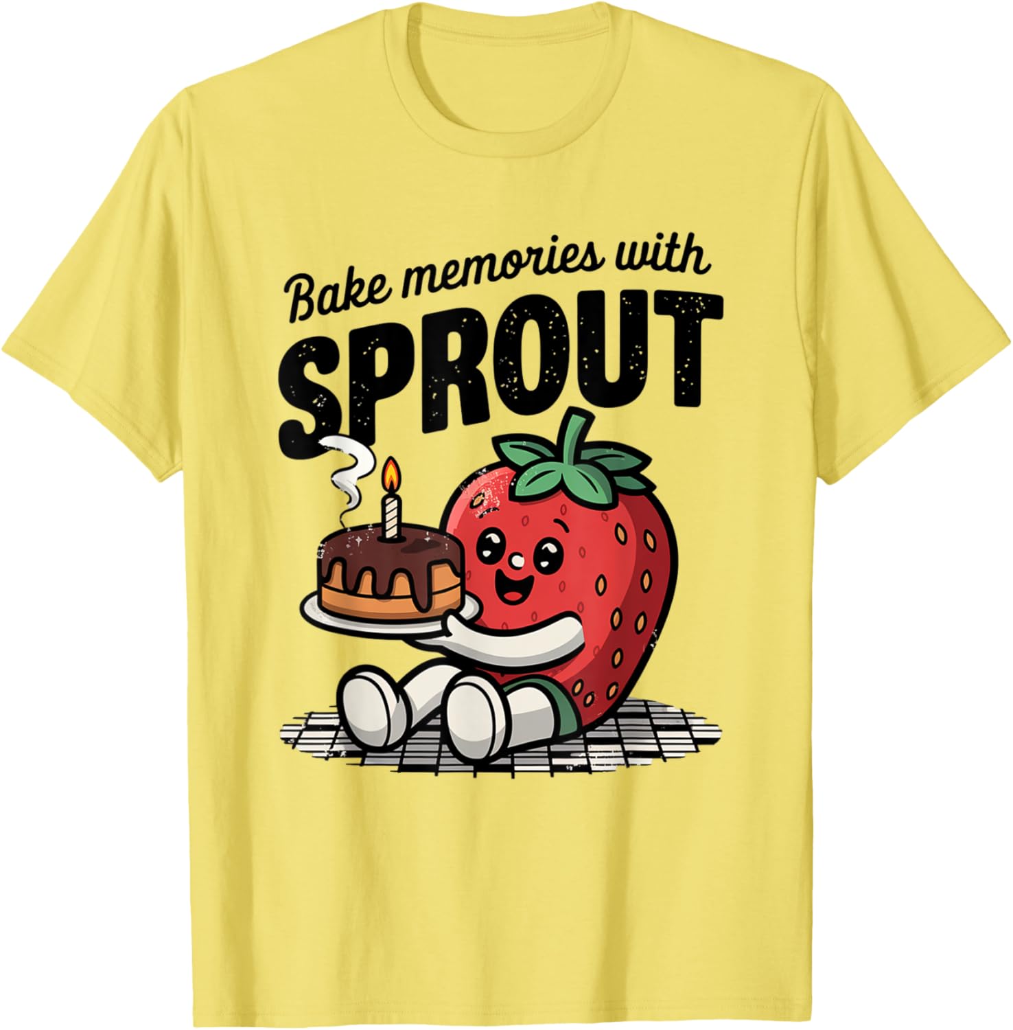 Bake Memories with Sprout Dandy's World Birthday T-Shirt for Kids - 9