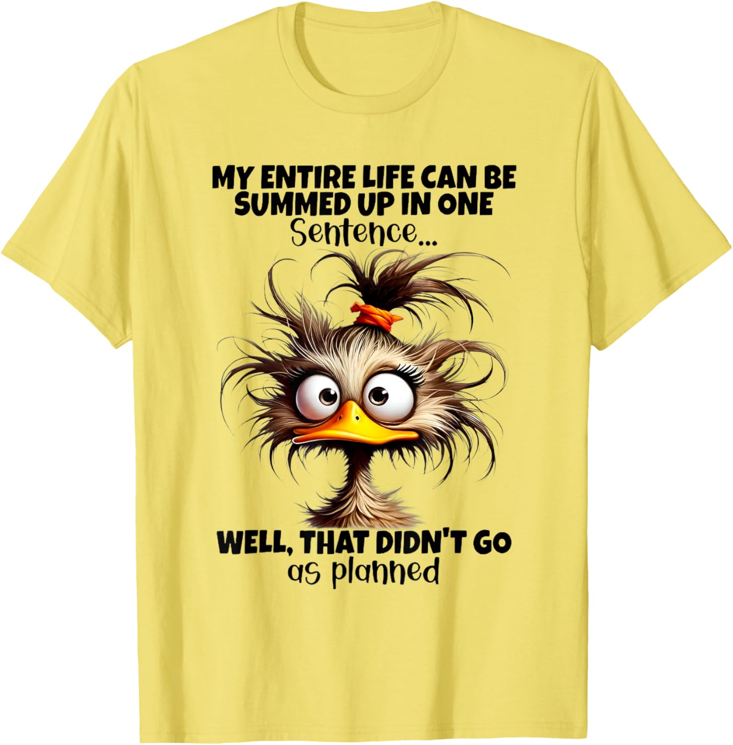 Funny My Life Is One Sentence T-Shirt for Casual Wear and Gifts - 4
