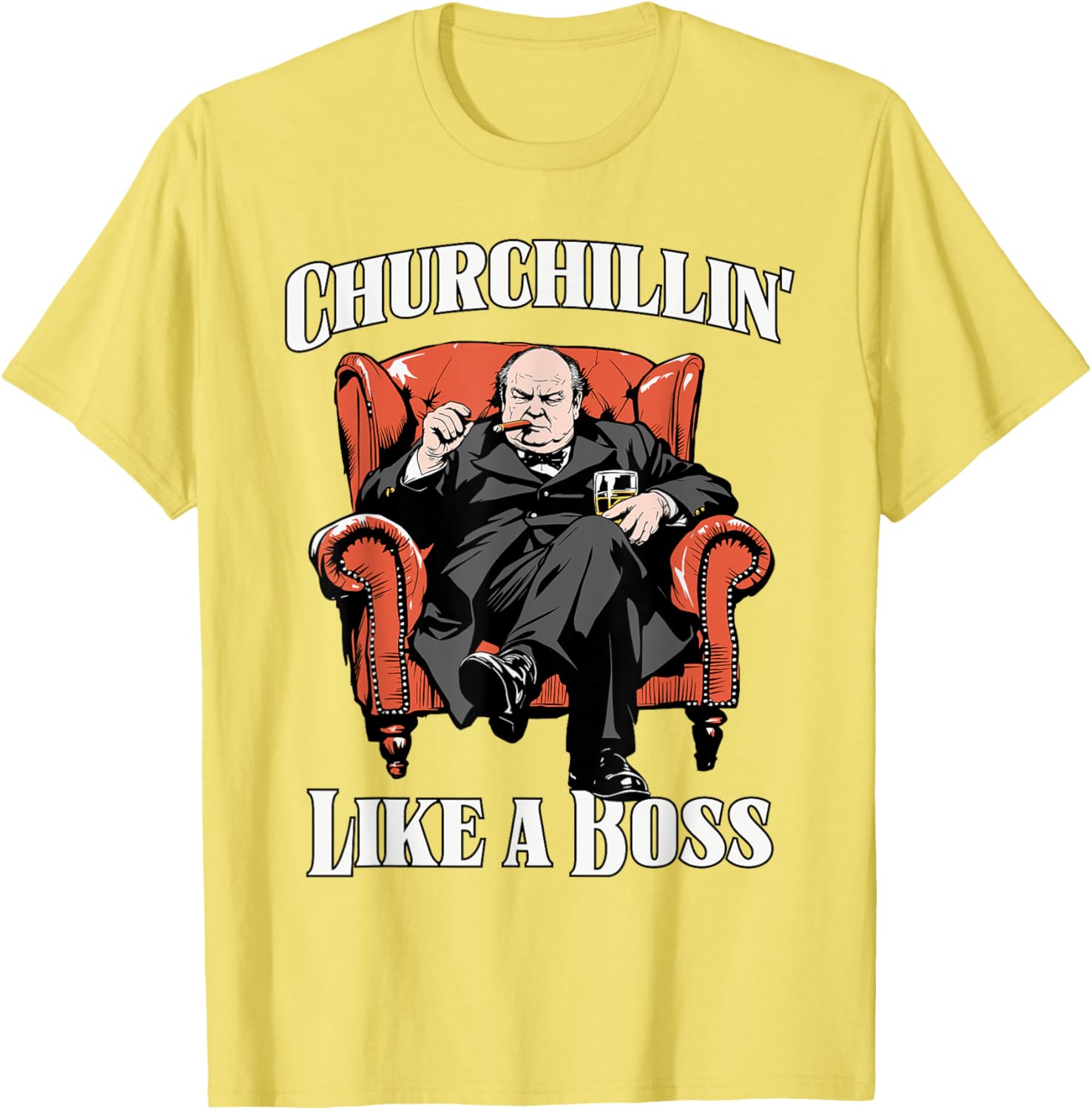 Winston Churchill Battle of Britain History T-Shirt for History Lovers - 5