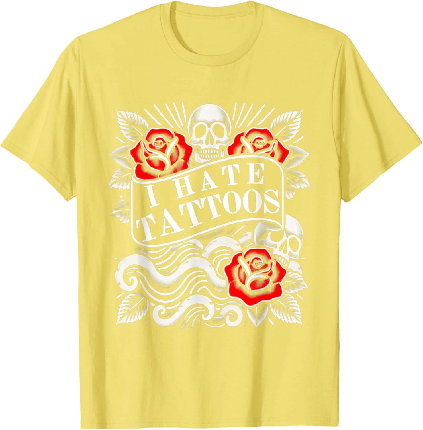 I Hate Tattoos T-Shirt for Tattoo Lovers and Artists – Unique Inked Graphic - 10