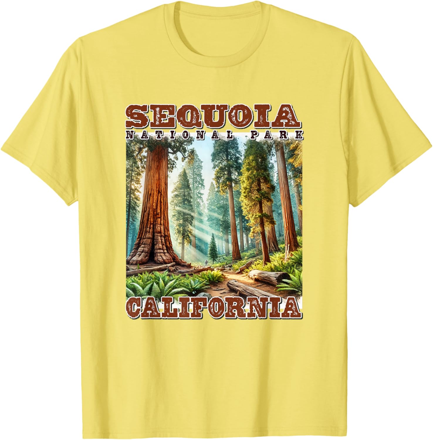 Vintage Sequoia National Camping T-Shirt for Nature Lovers and Adventurers - 9