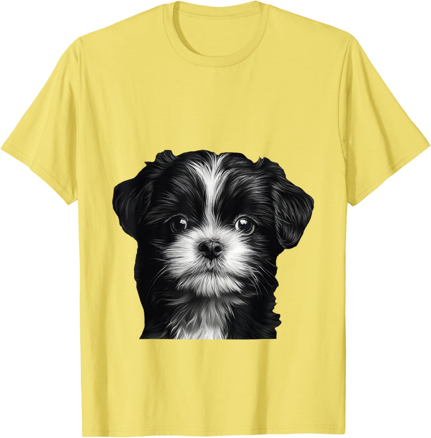 Adorable Shih Tzu Puppy T-Shirt for Dog Lovers - Cute Pet Apparel - 10