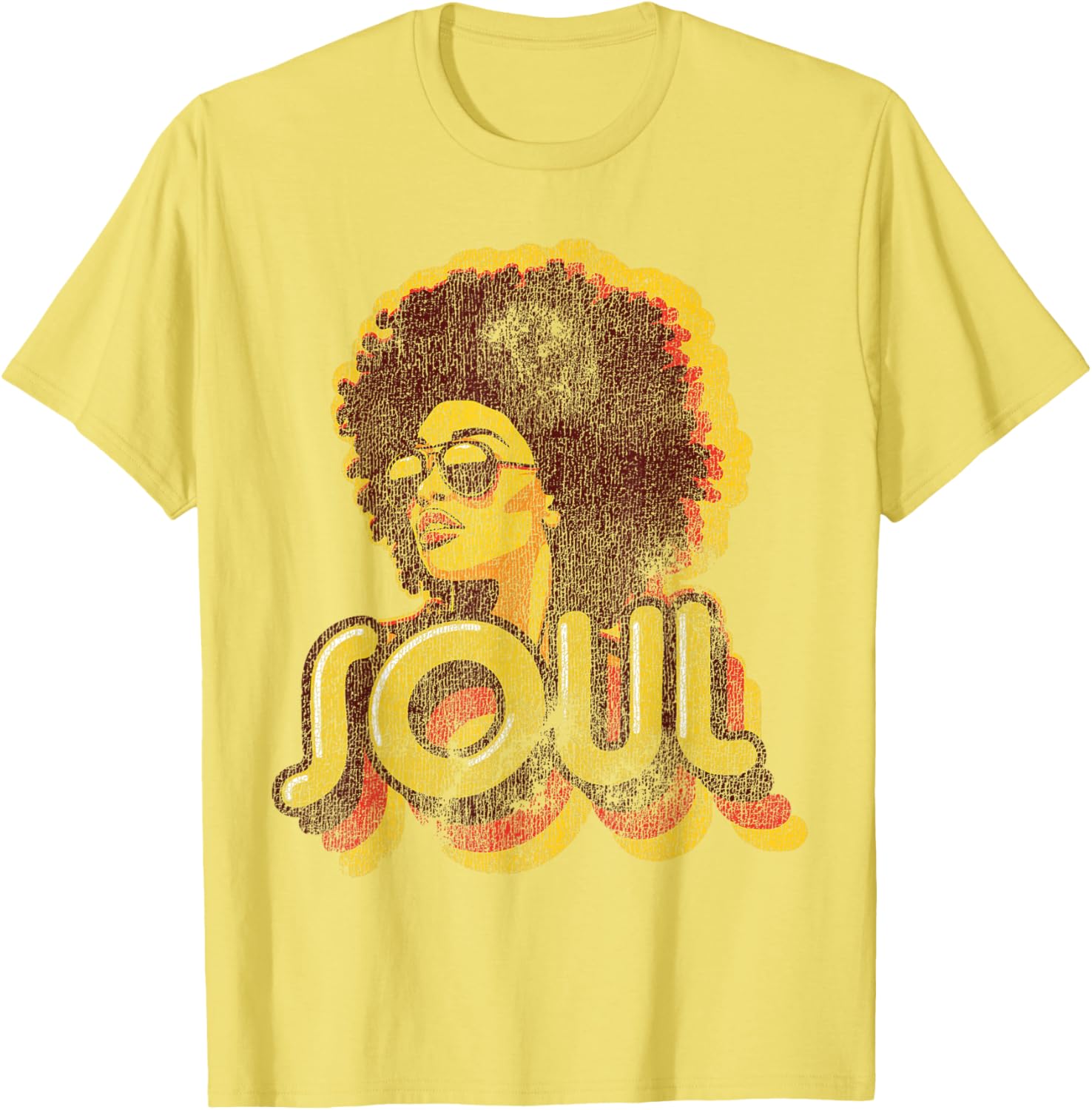 Retro 70s Funk Afro Soul T-Shirt for Vintage Style Lovers - 10