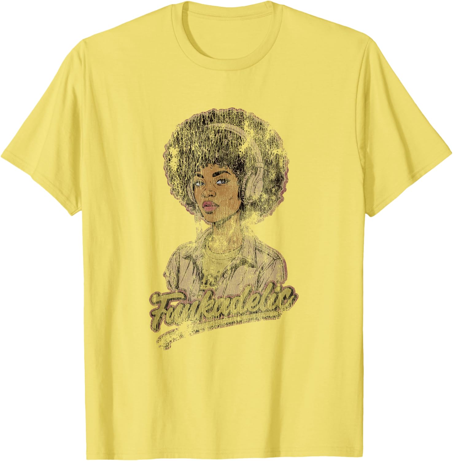 70s Funk Afro Women Soul Retro Vintage Graphic T-Shirt for Cool Style - 25
