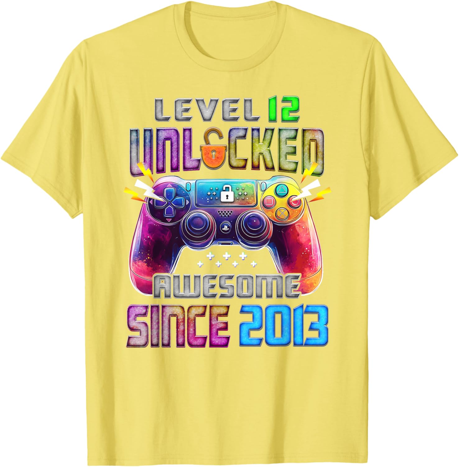 Level 12 Awesome 12 Year Old T-Shirt Fun Gift Since 2013 for Kids - 21