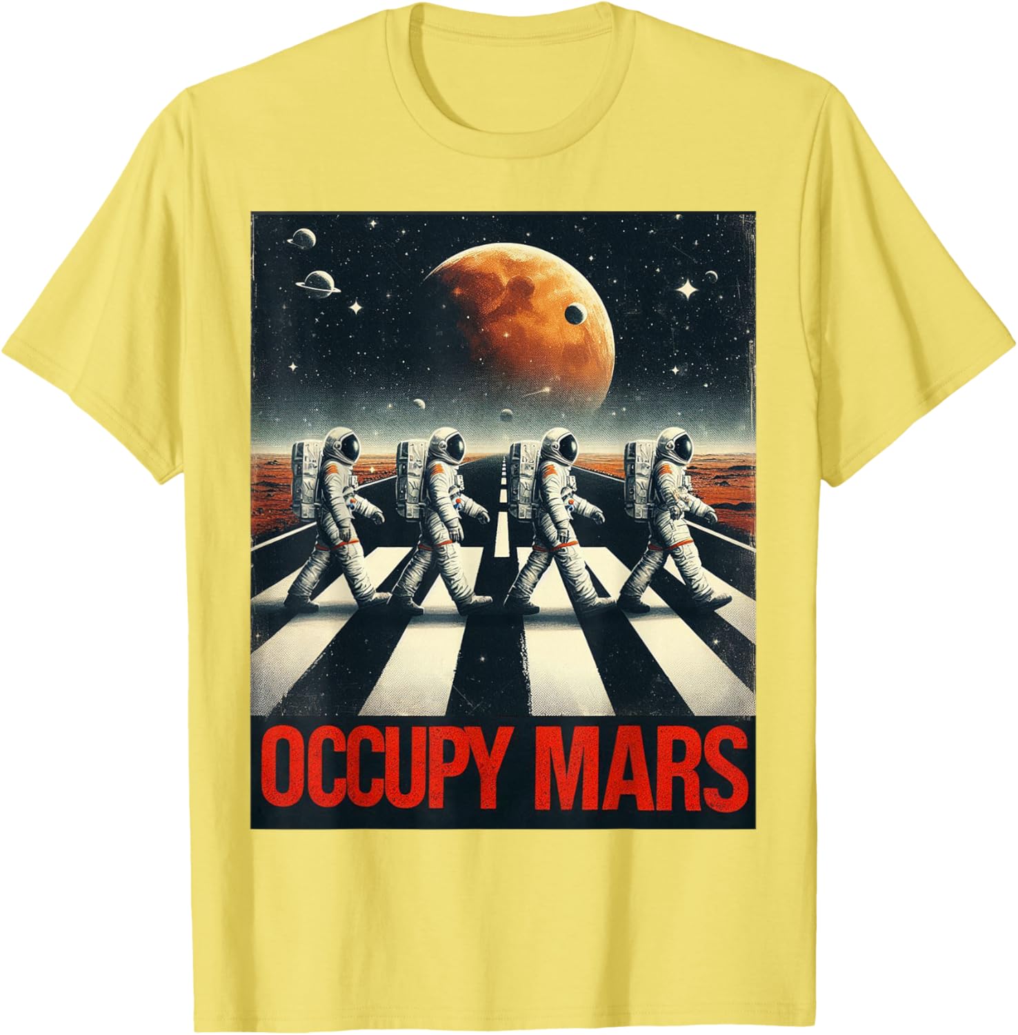 Astronauts Walking on Mars T-Shirt Perfect for Space Lovers and Adventurers - 10