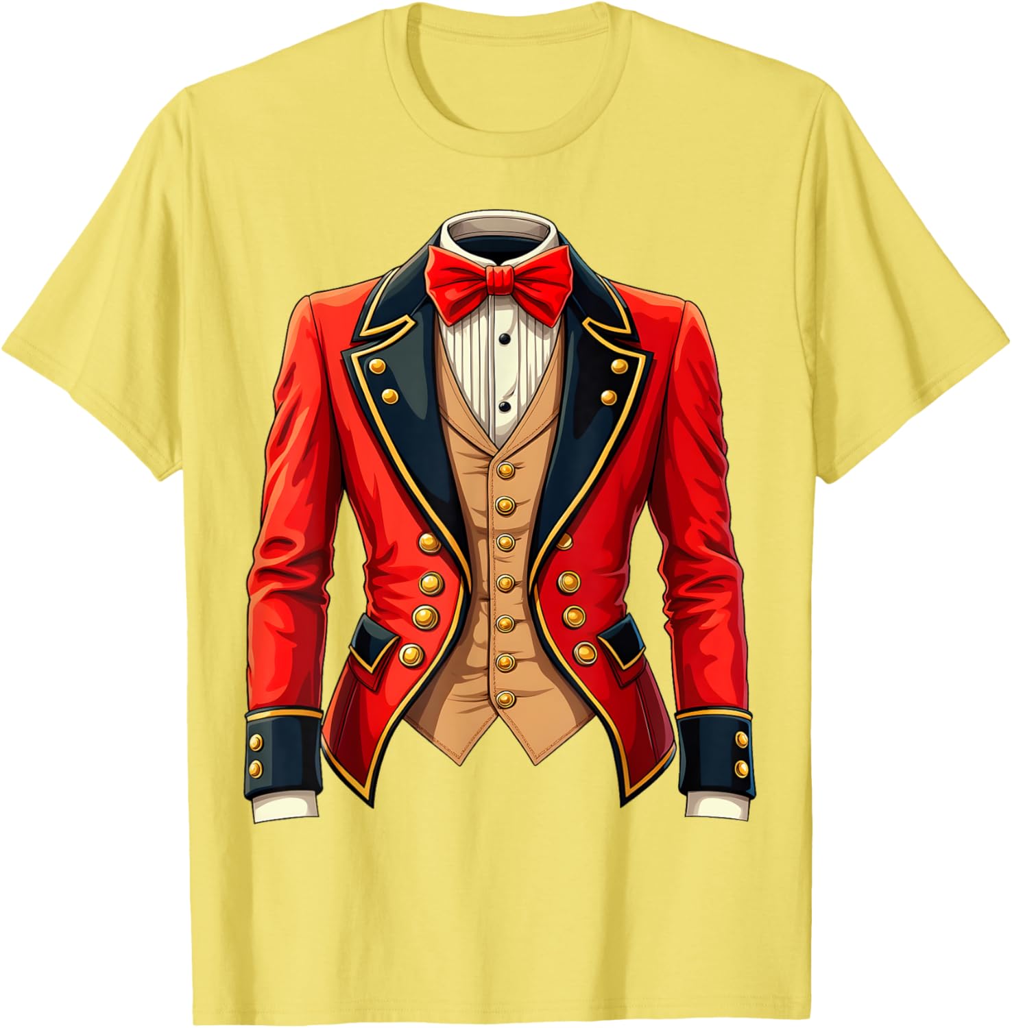 Ringmaster Costume Jacket for Circus Performers - Fun T-Shirt Design - 11