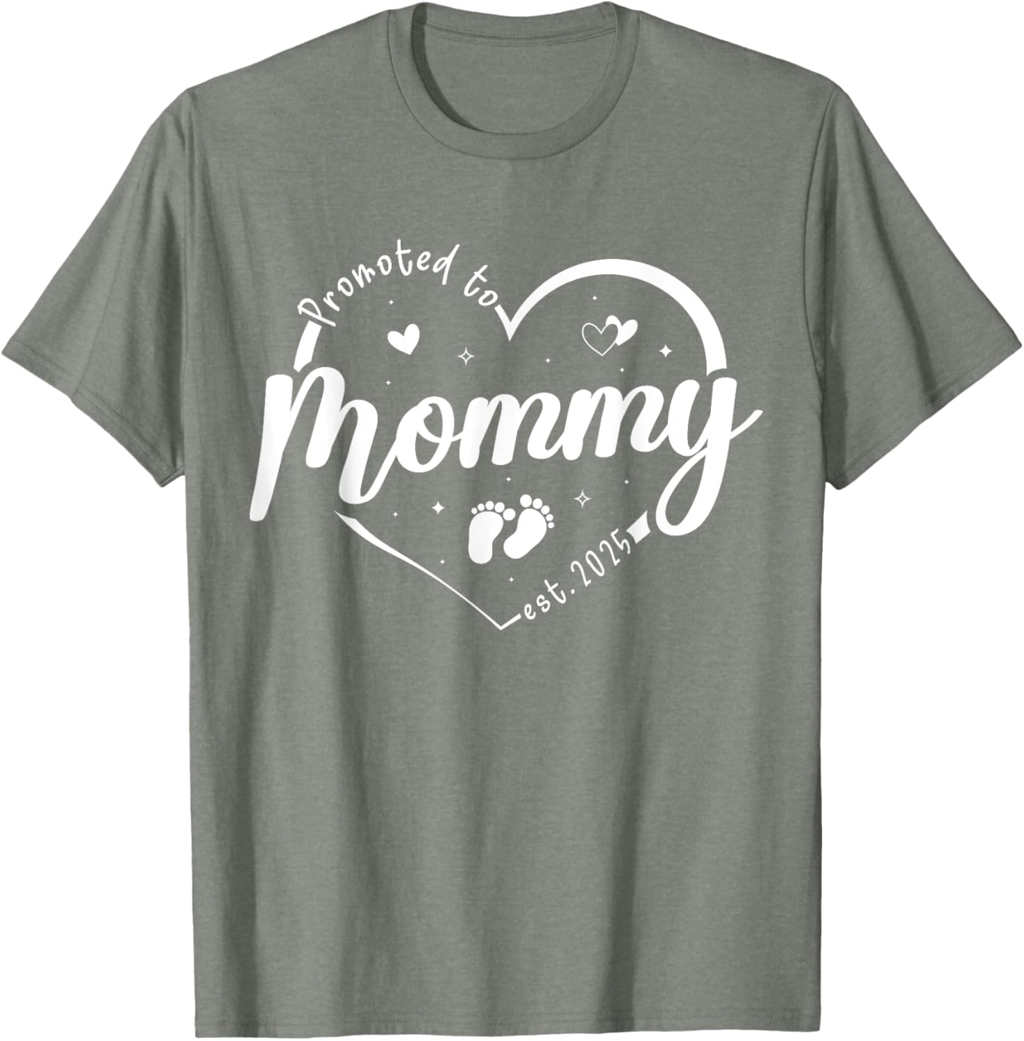Promoted to Mommy 2025 Soon to Be Mom Mothers Day T-Shirt Gift - 20